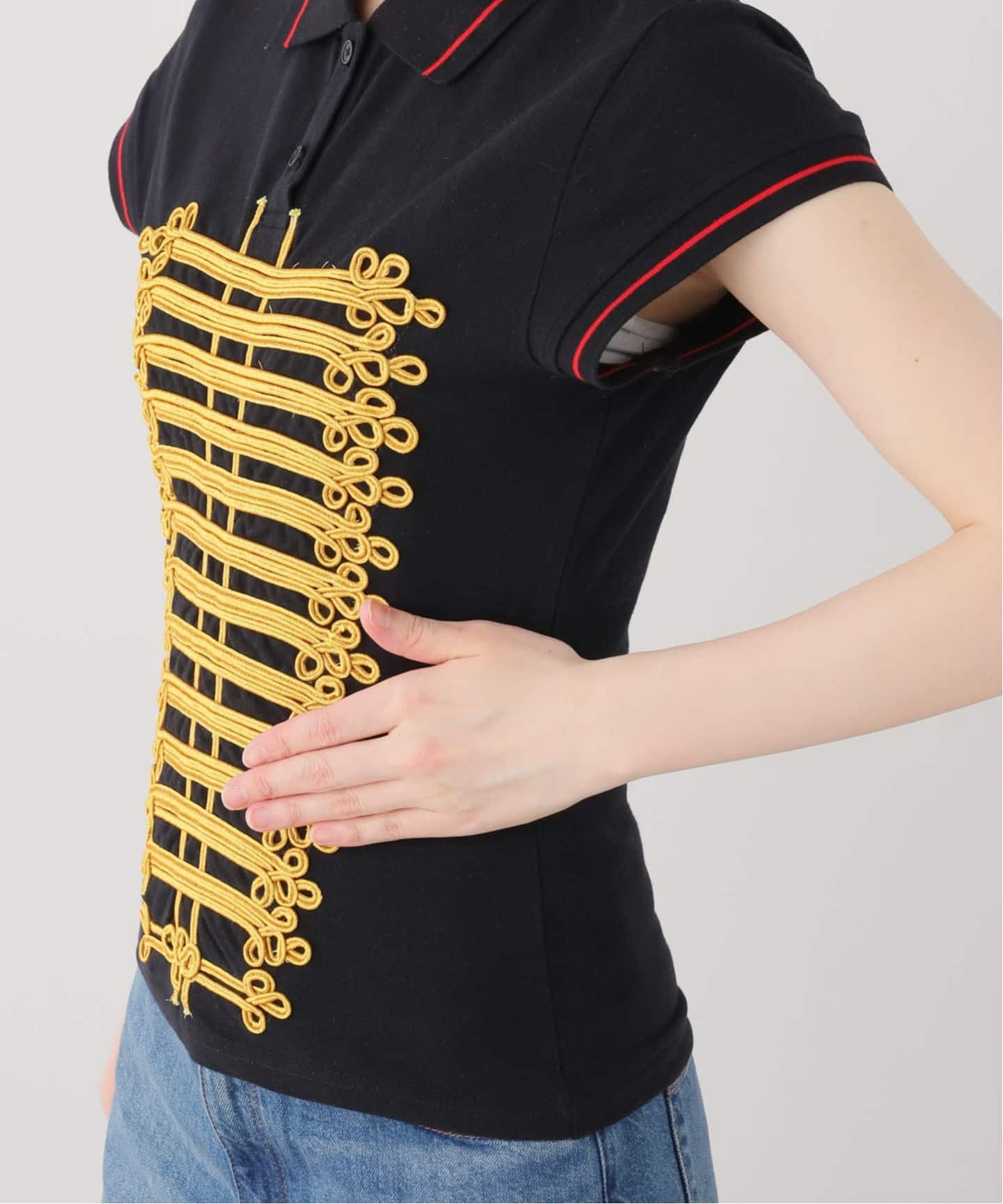 Praying/プレイング】Marching Band Womens polo shirts（シャツ