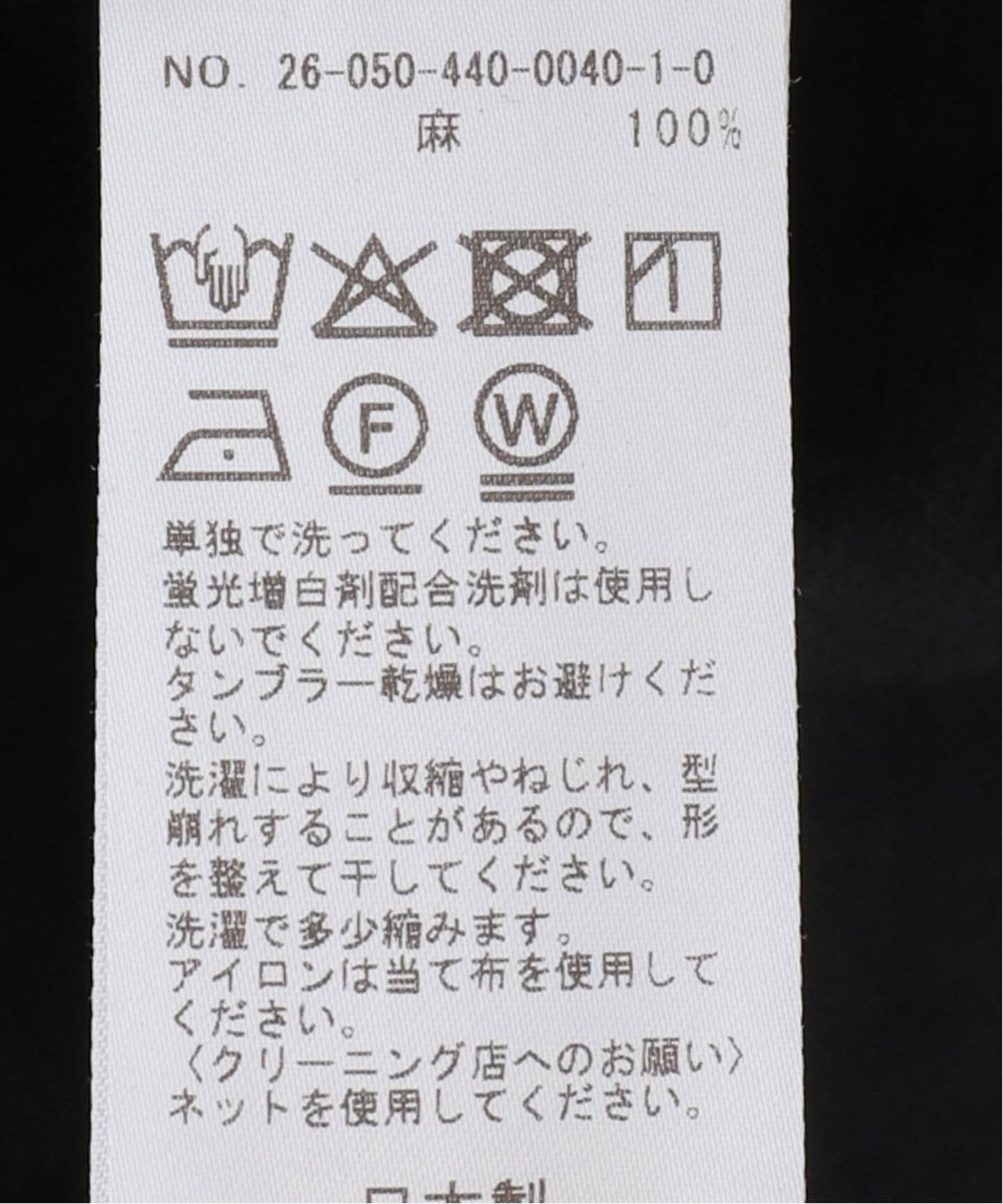 40リネン レギュラーカラーシャツ（シャツ／ブラウス）｜journal