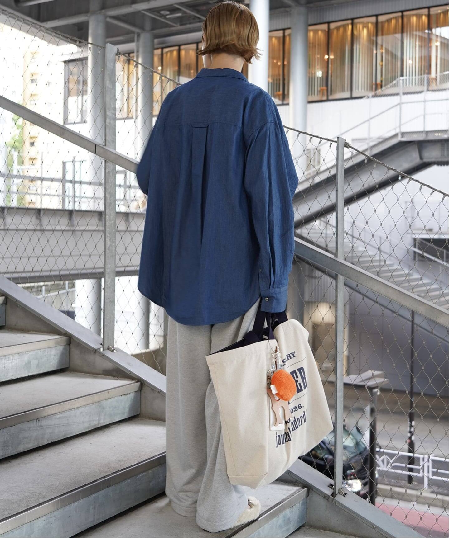 ライトozデニム レギュラーカラーシャツ（シャツ／ブラウス）｜journal 