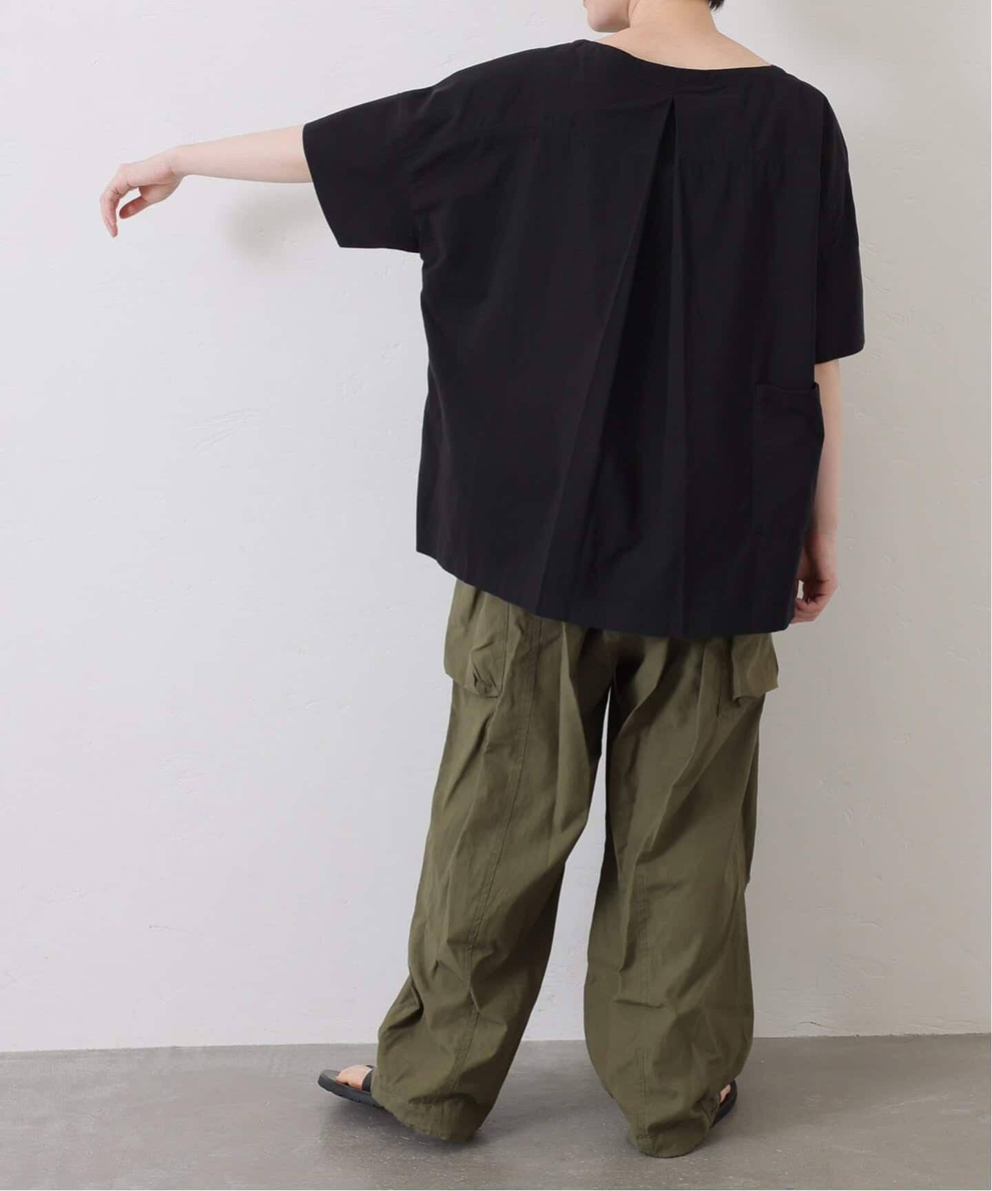 ブロードワッシャー プルブラウス（シャツ／ブラウス）｜journal