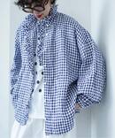 Tabbyリネン フリルブラウス