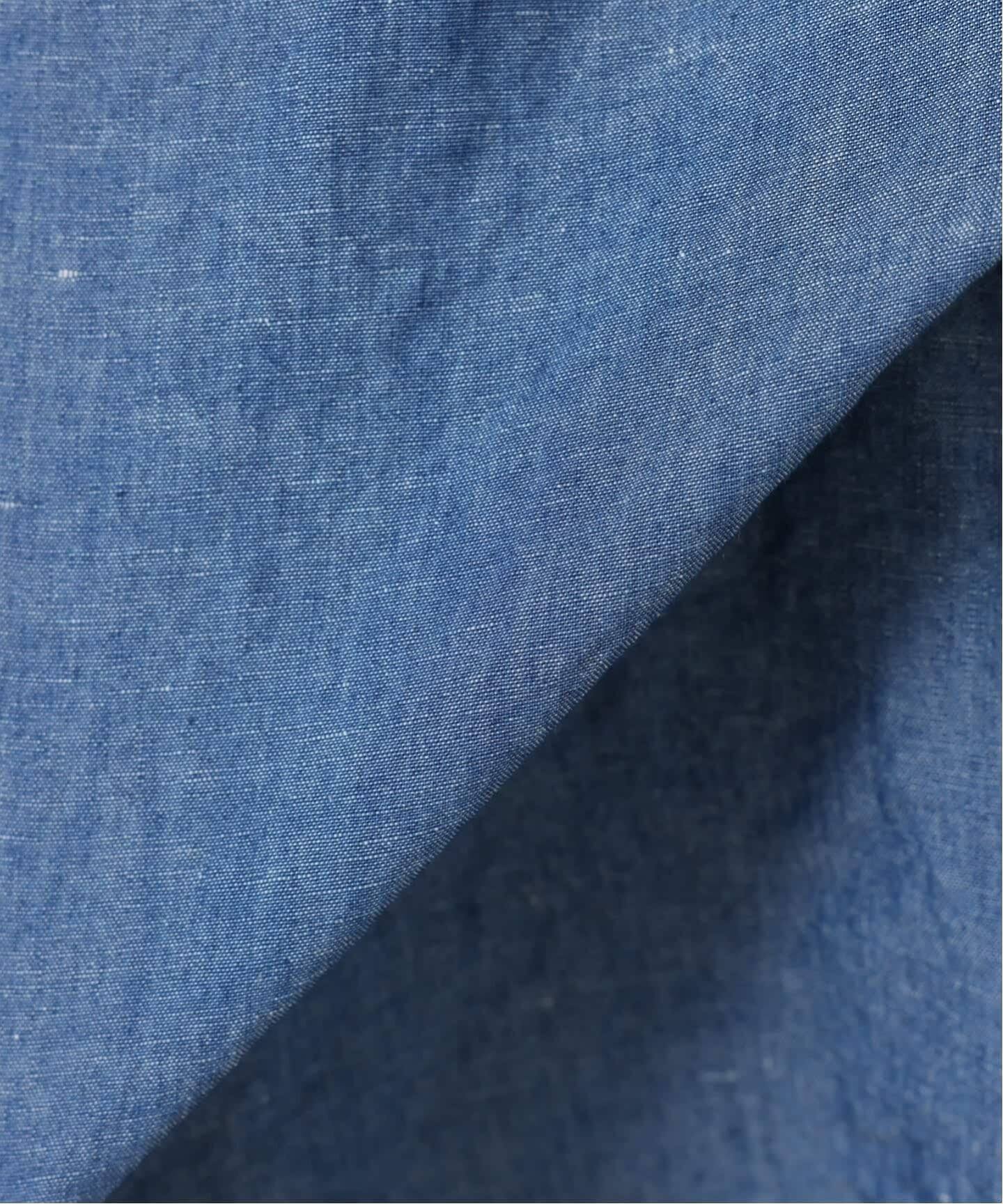 CLシャンブレー ボートネックブラウス（シャツ／ブラウス）｜journal