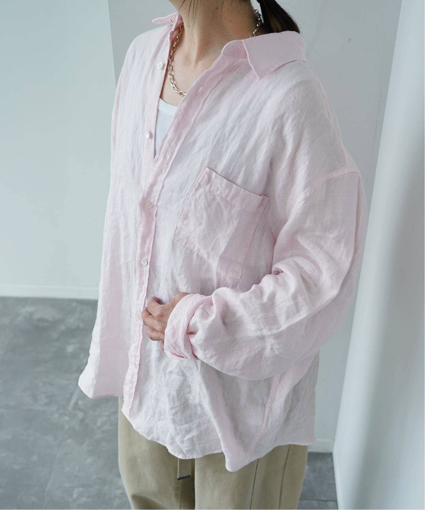 エアリネン Plainシャツ（シャツ／ブラウス）｜journal standard luxe