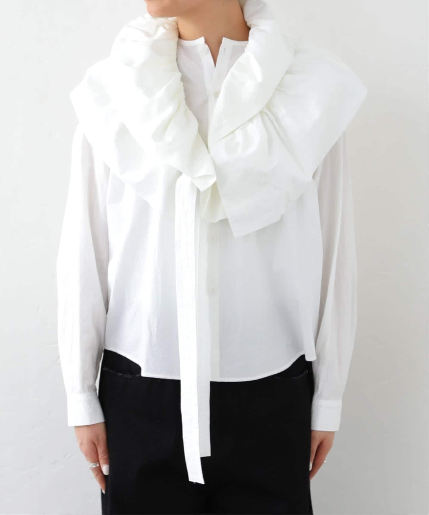kalina,s frill SHいまだけ最終格安値 Kalina's frill SH（シャツ／ブラウス）｜journal standard luxe