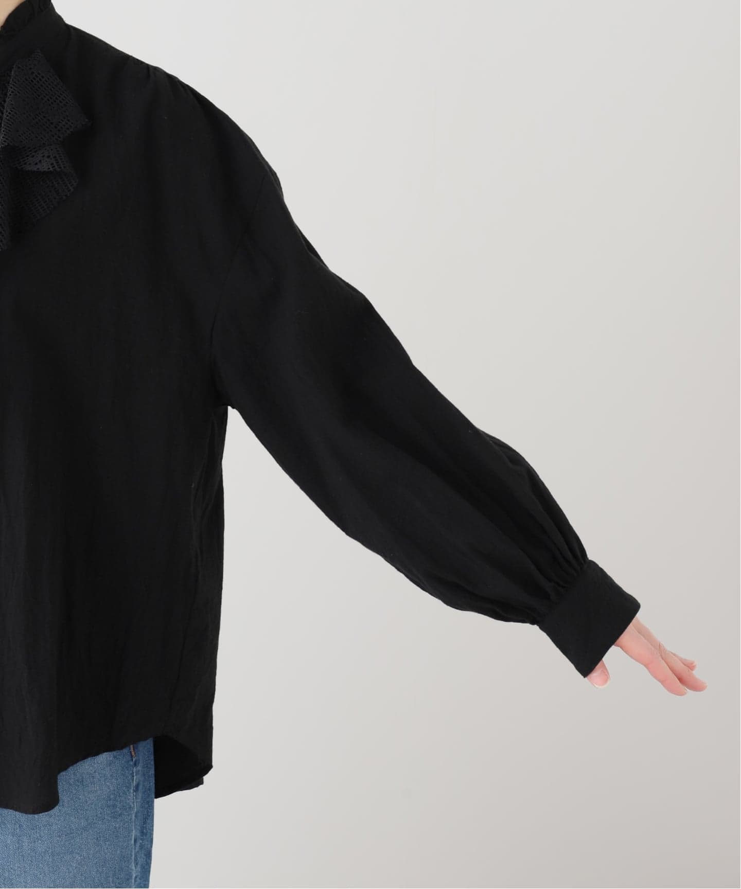 ラッフルフリルレースブラウス（シャツ／ブラウス）｜journal standard