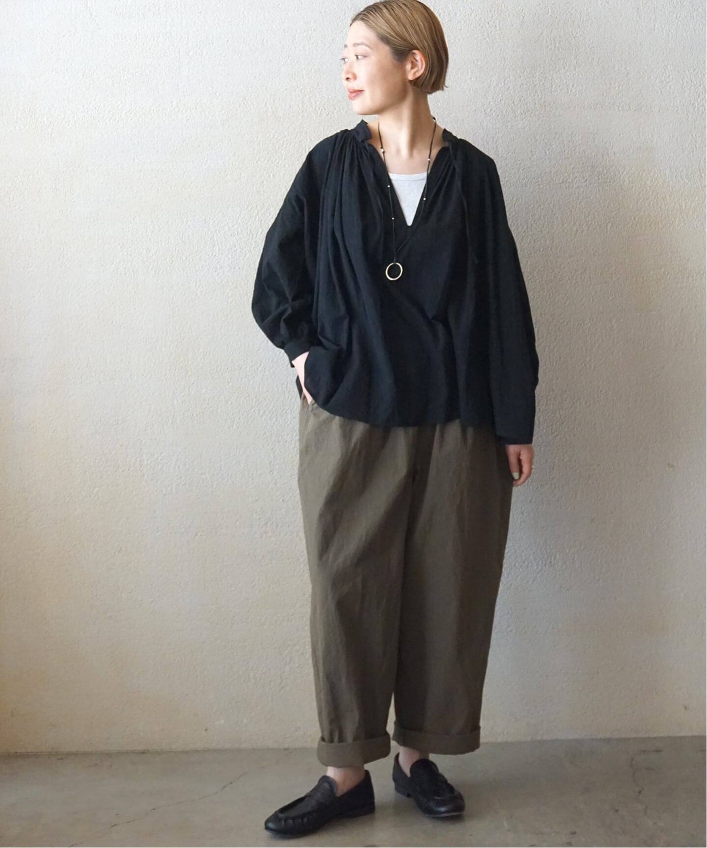 ローンギャザーブラウス（シャツ／ブラウス）｜journal standard luxe 