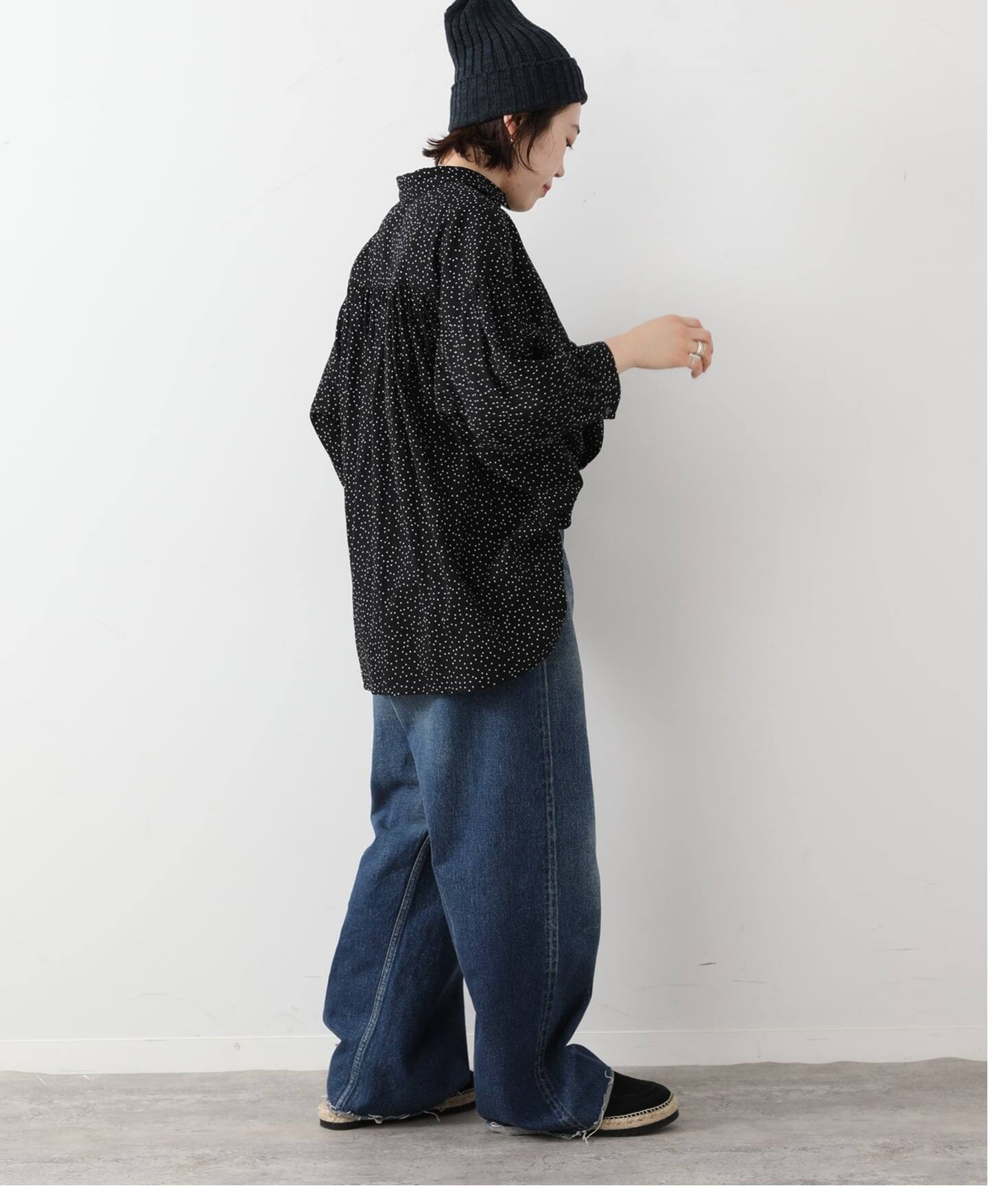 ジャーナルスタンダードラックス　ドットプリントTシャツ ドットプリントプルオーバーブラウス（シャツ／ブラウス）｜journal