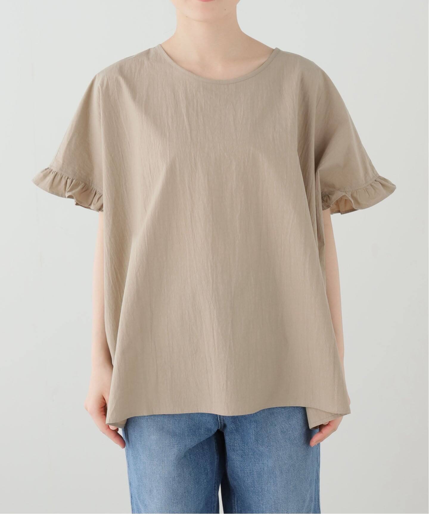 j.s luxe タイプライタースキッパーシャツ➕フリルシャツ タイプライターフリルTOP（シャツ／ブラウス）｜journal standard luxe