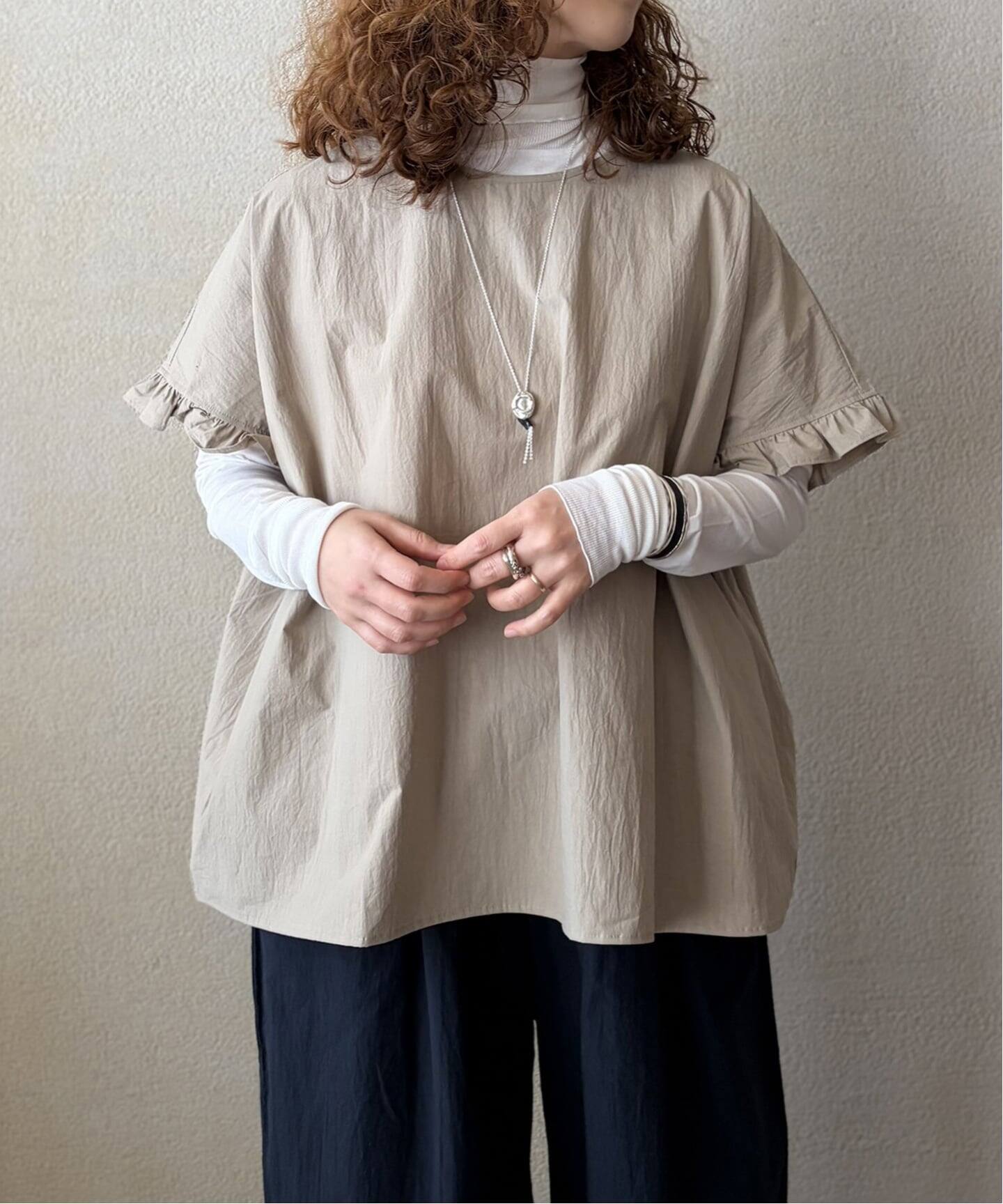 タイプライターフリルTOP（シャツ／ブラウス）｜journal standard luxe 