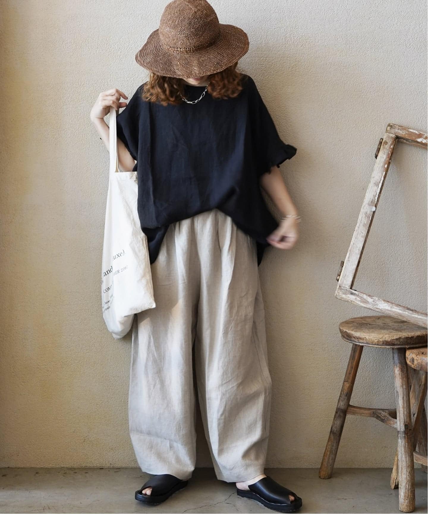 リネンフリルTOP（シャツ／ブラウス）｜journal standard luxe