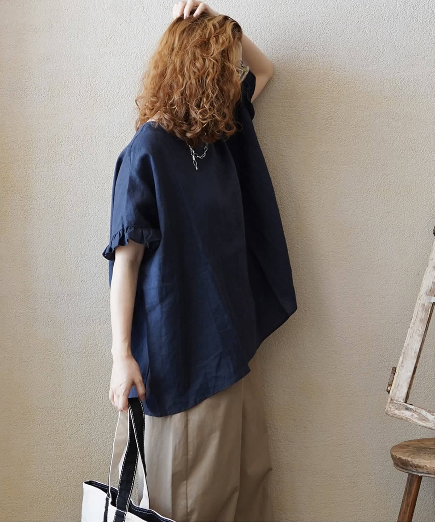 リネンフリルTOP（シャツ／ブラウス）｜journal standard luxe