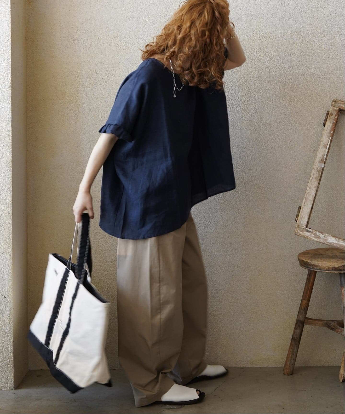 リネンフリルTOP（シャツ／ブラウス）｜journal standard luxe