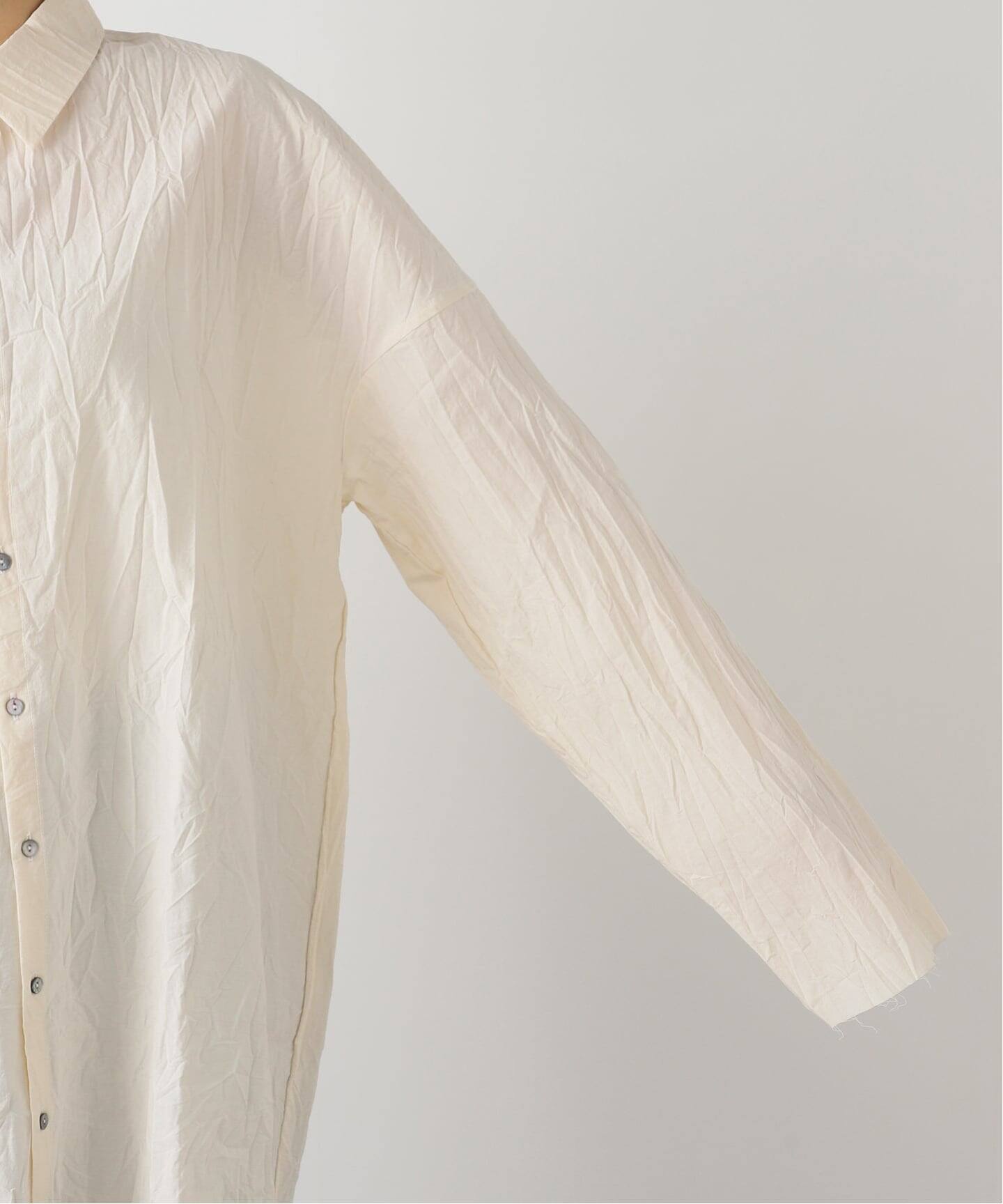 album di famiglia】 UNISEX COLLAR SHIRT LW（シャツ／ブラウス