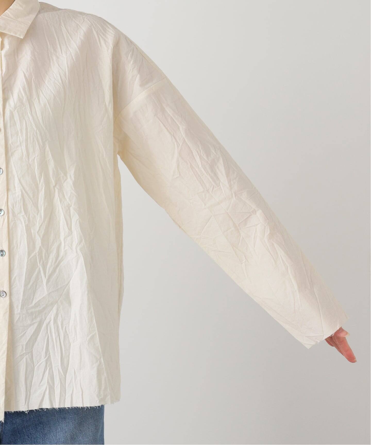 album di famiglia】SHORT COLLAR SHIRT LWR（シャツ／ブラウス