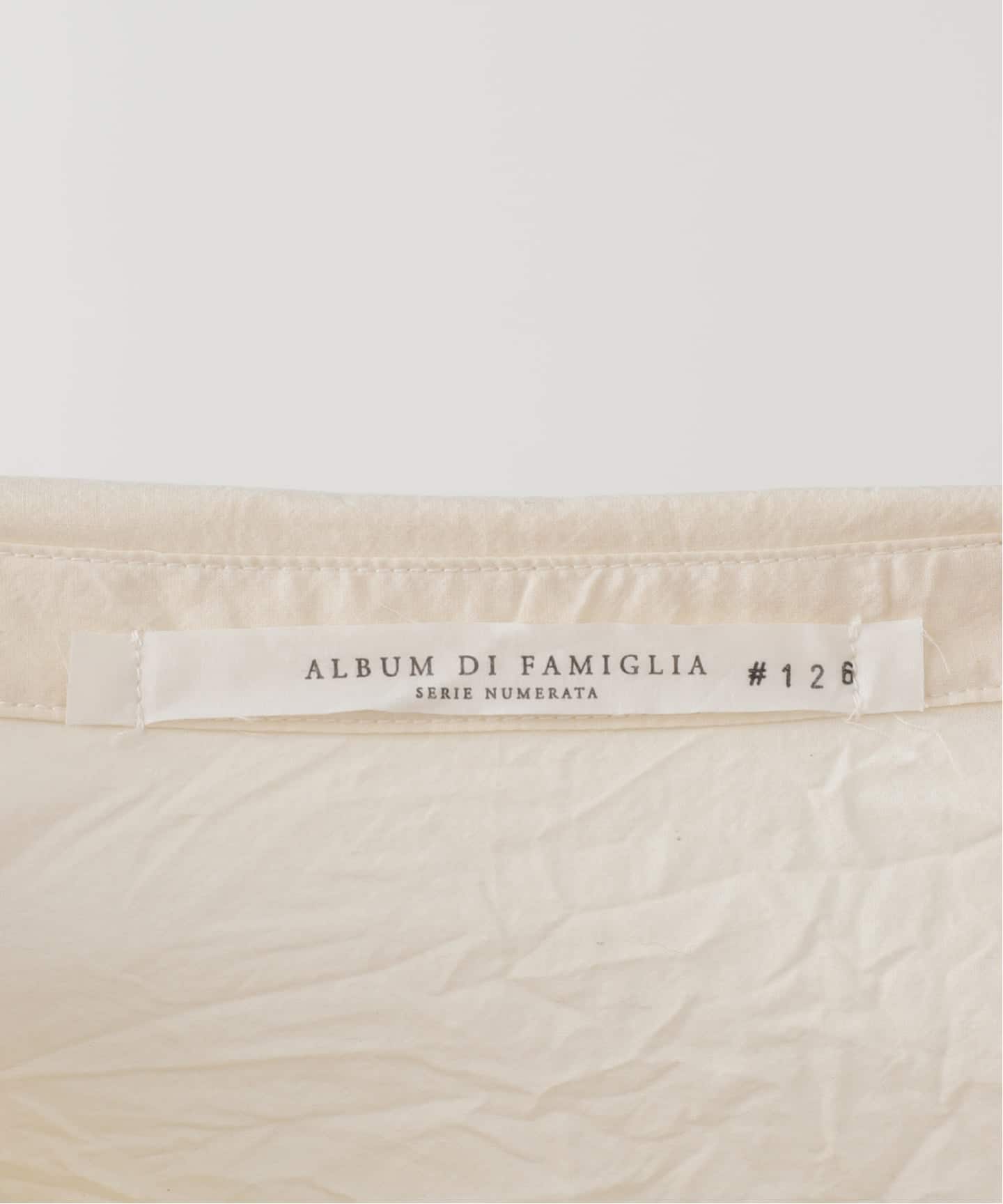 album di famiglia】SHORT COLLAR SHIRT LWR（シャツ／ブラウス