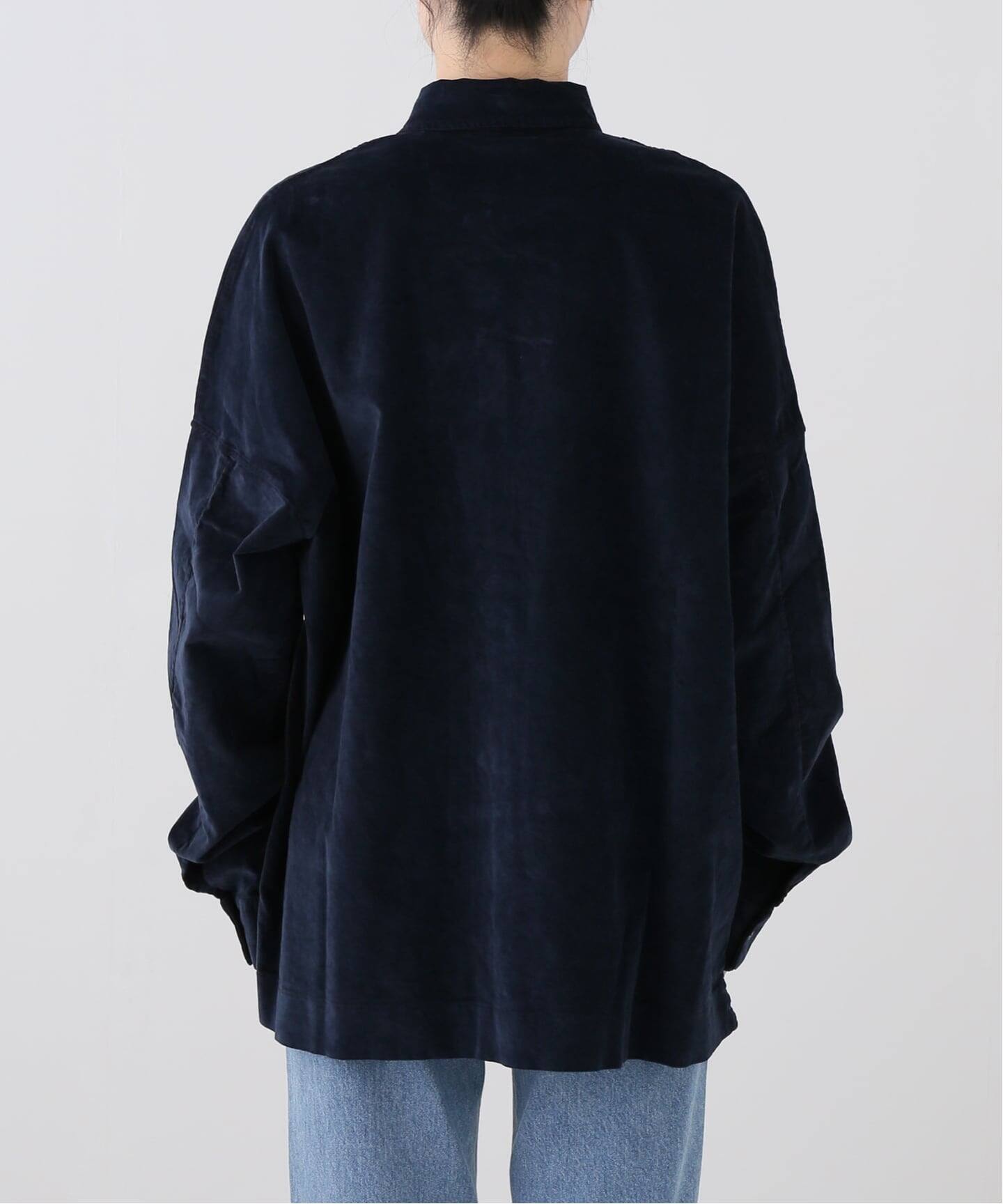 album di famiglia】UNISEX COLLAR SHIRT V（シャツ／ブラウス