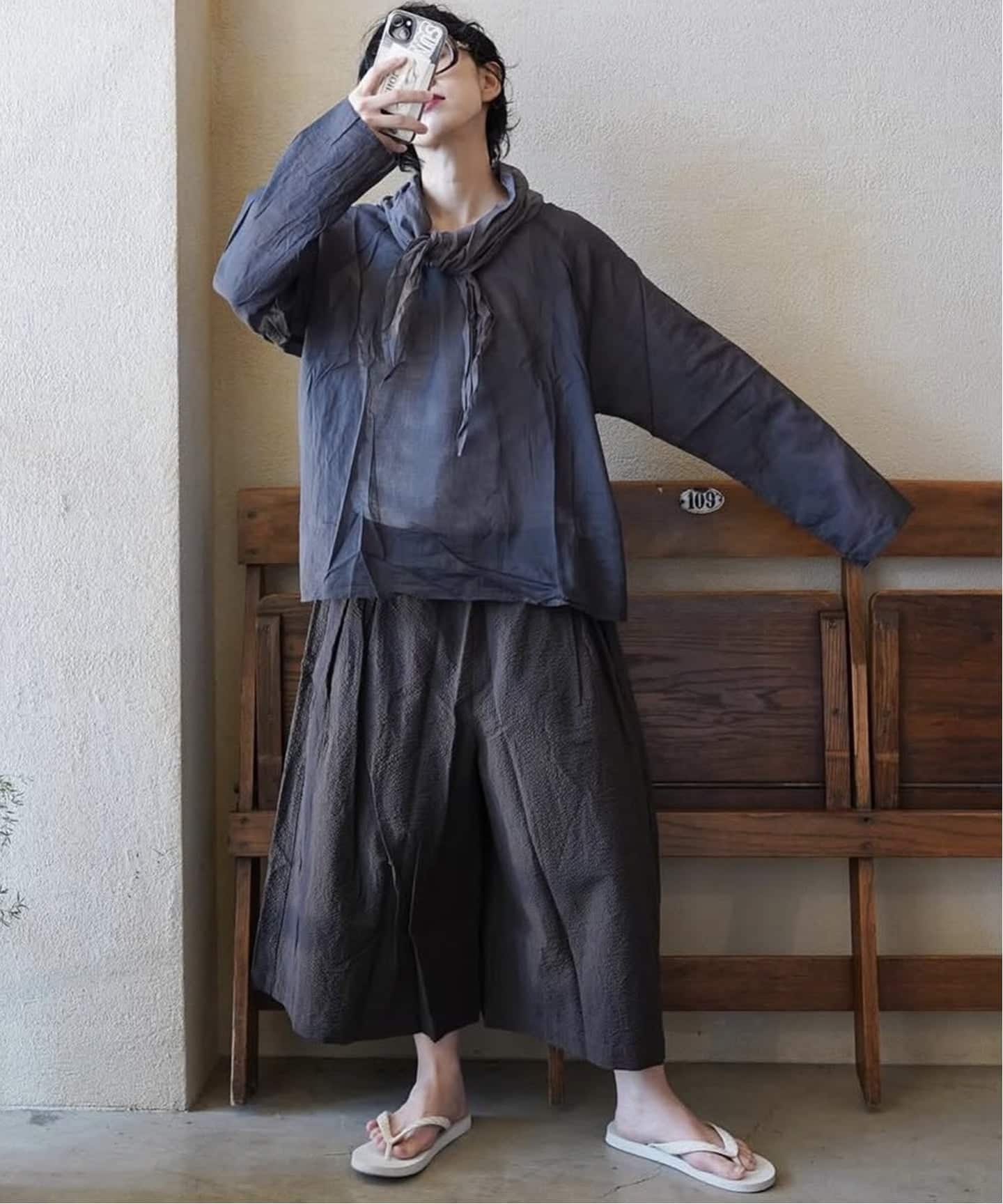 5月22日新発売　elsa esturgie BLOUSE WITH SCARF elsa esturgie】BLOUSE WITH SCARF（シャツ／ブラウス）｜journal