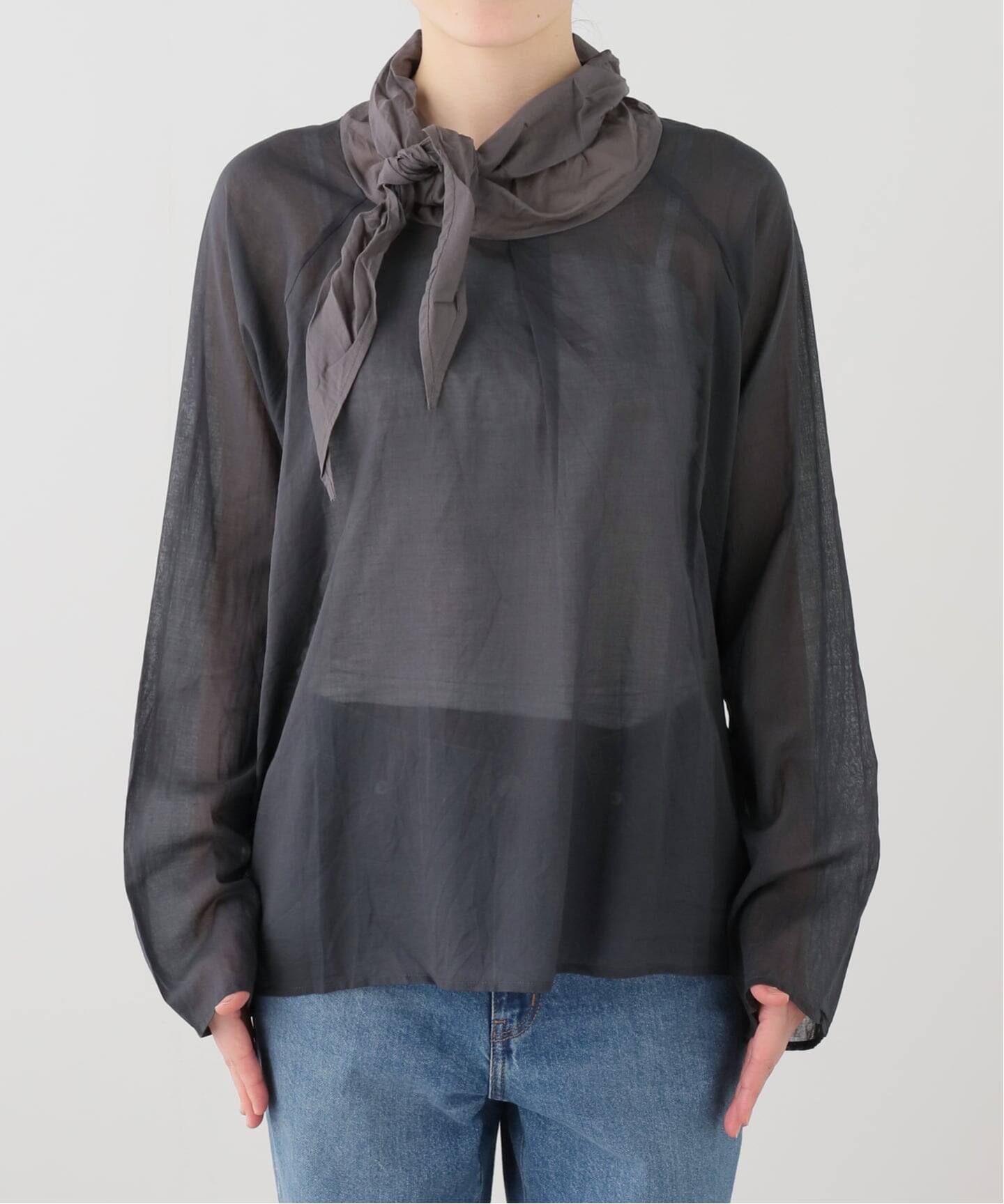 elsa esturgie】BLOUSE WITH SCARF（シャツ／ブラウス）｜journal 