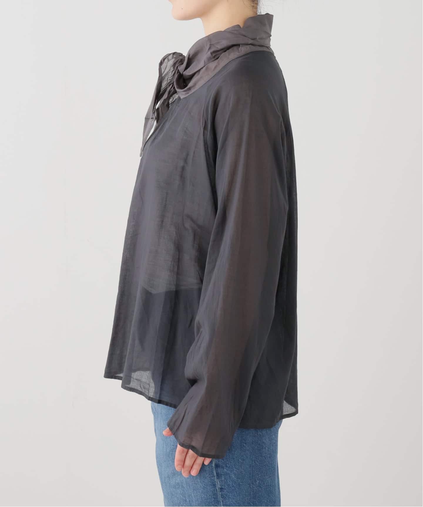 5月22日新発売　elsa esturgie BLOUSE WITH SCARF elsa esturgie】BLOUSE WITH SCARF（シャツ／ブラウス）｜journal