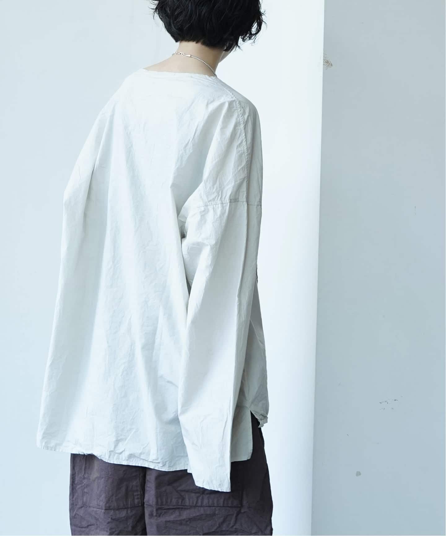 album di famiglia】UNISEX SERAFINO（シャツ／ブラウス）｜journal