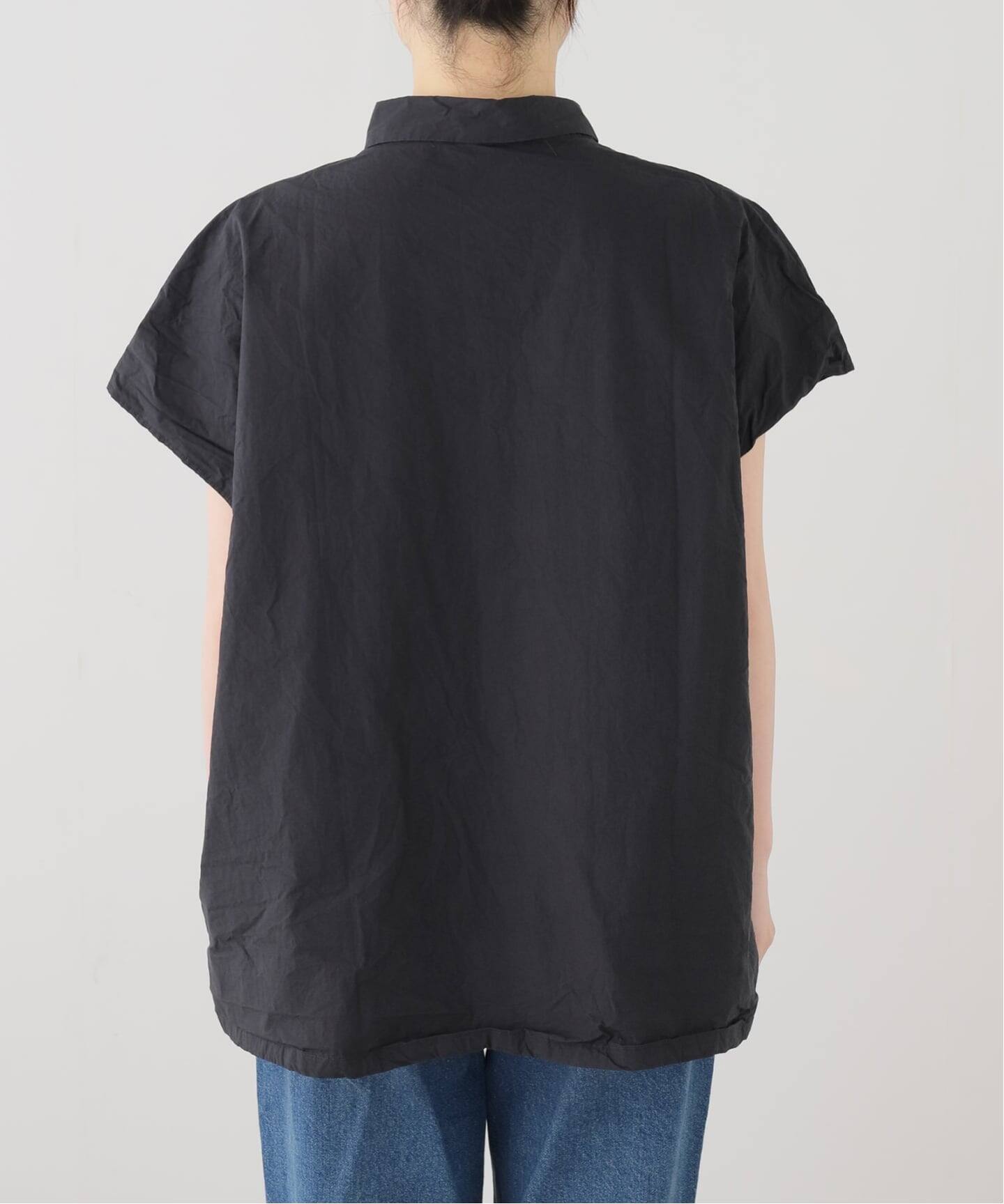 album di famiglia】SHORT SLEEVELESS SHIRT（シャツ／ブラウス