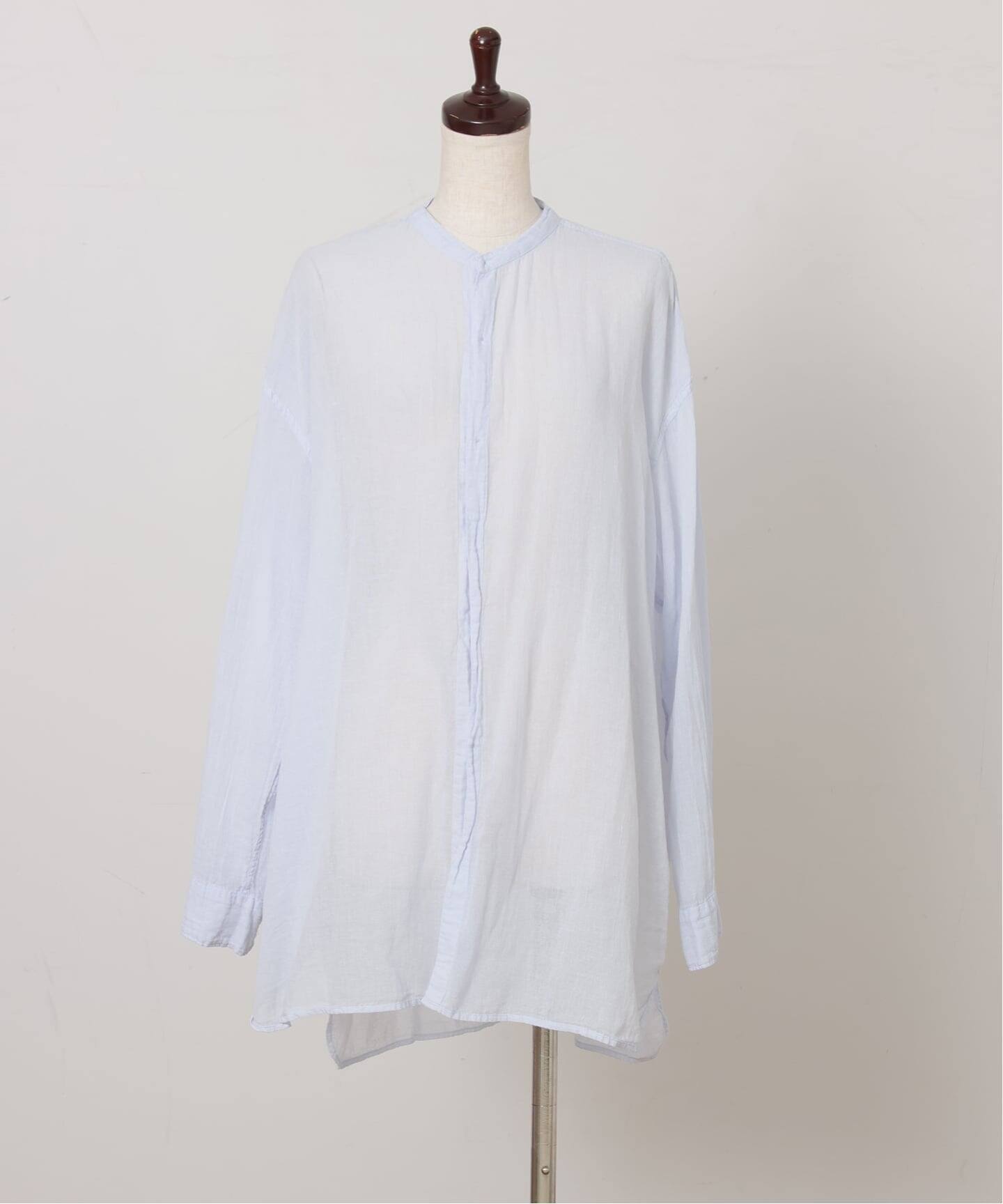 ARMEN】 BANDED COLLAR LONG SHIRT 85cm（シャツ／ブラウス）｜journal 