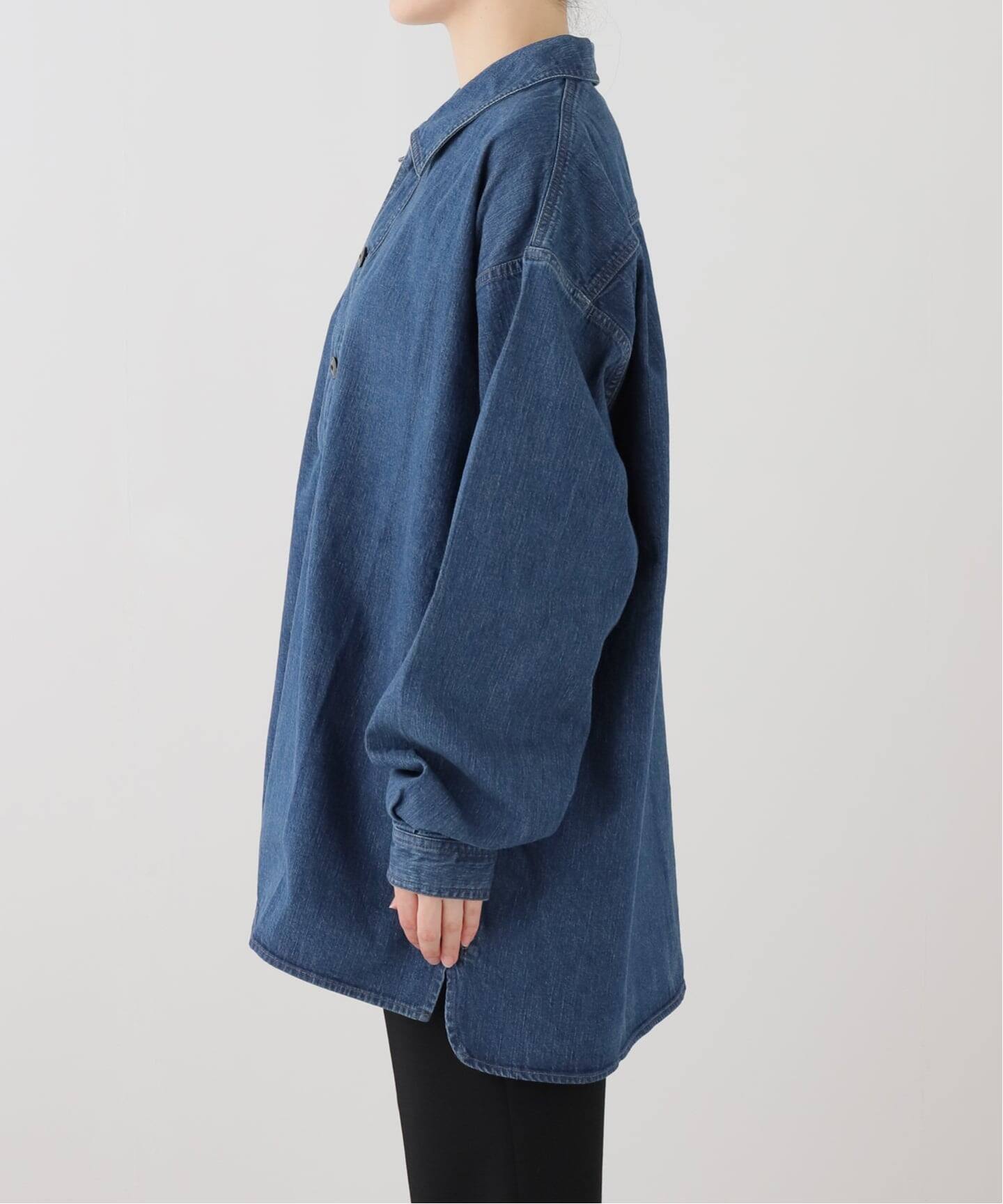 chimala】US NAVY DENIM DECK SHIRT（シャツ／ブラウス）｜journal