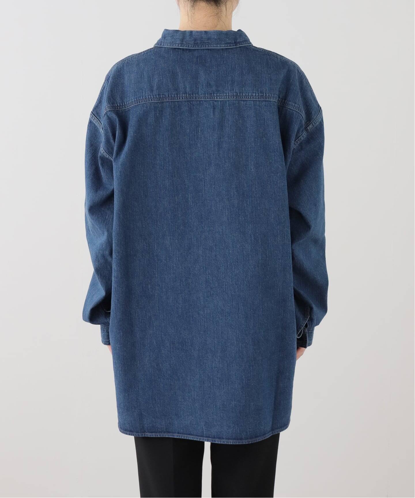 chimala】US NAVY DENIM DECK SHIRT（シャツ／ブラウス）｜journal