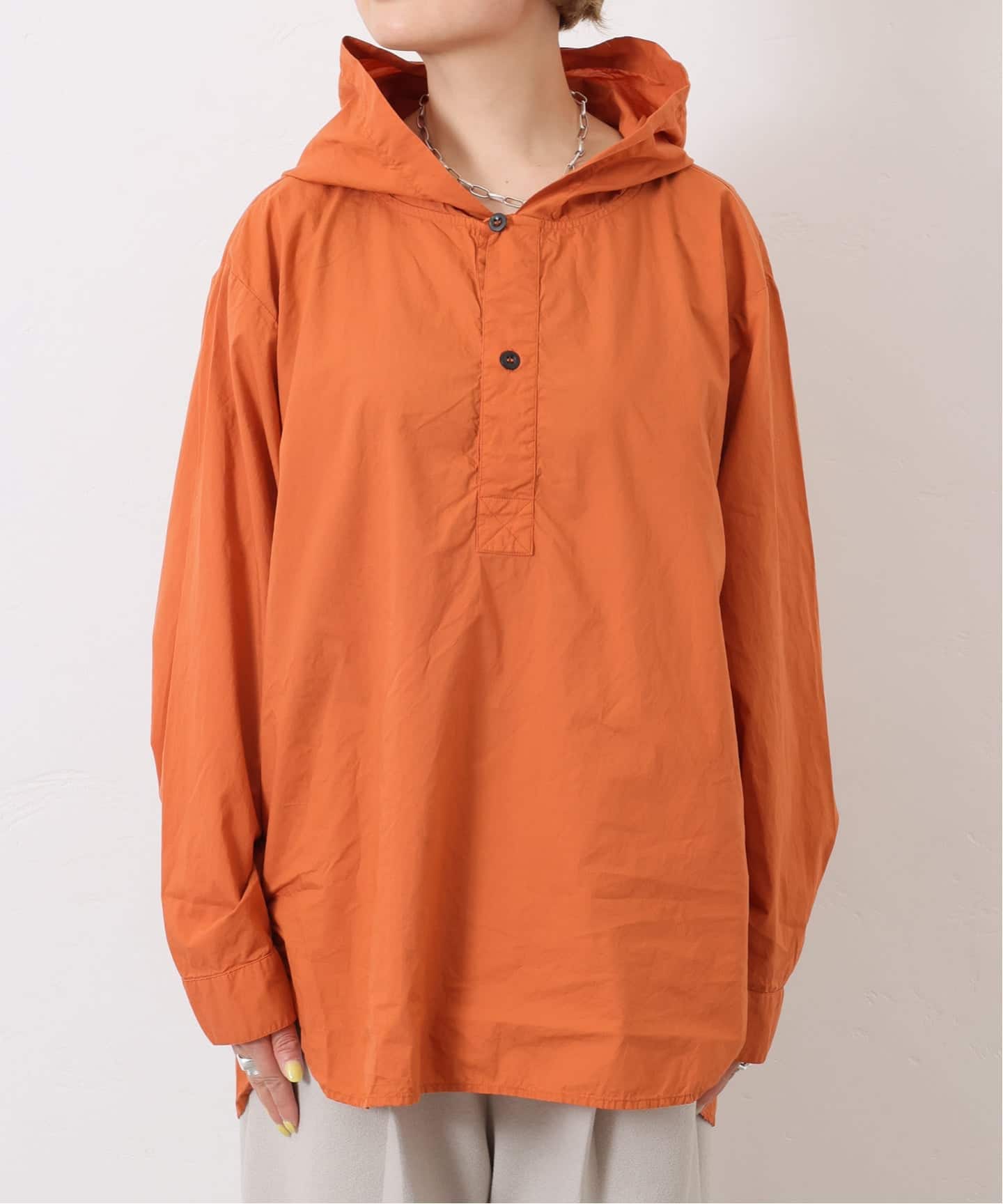 HTS】 COTTON HOODED PULL（シャツ／ブラウス）｜journal standard