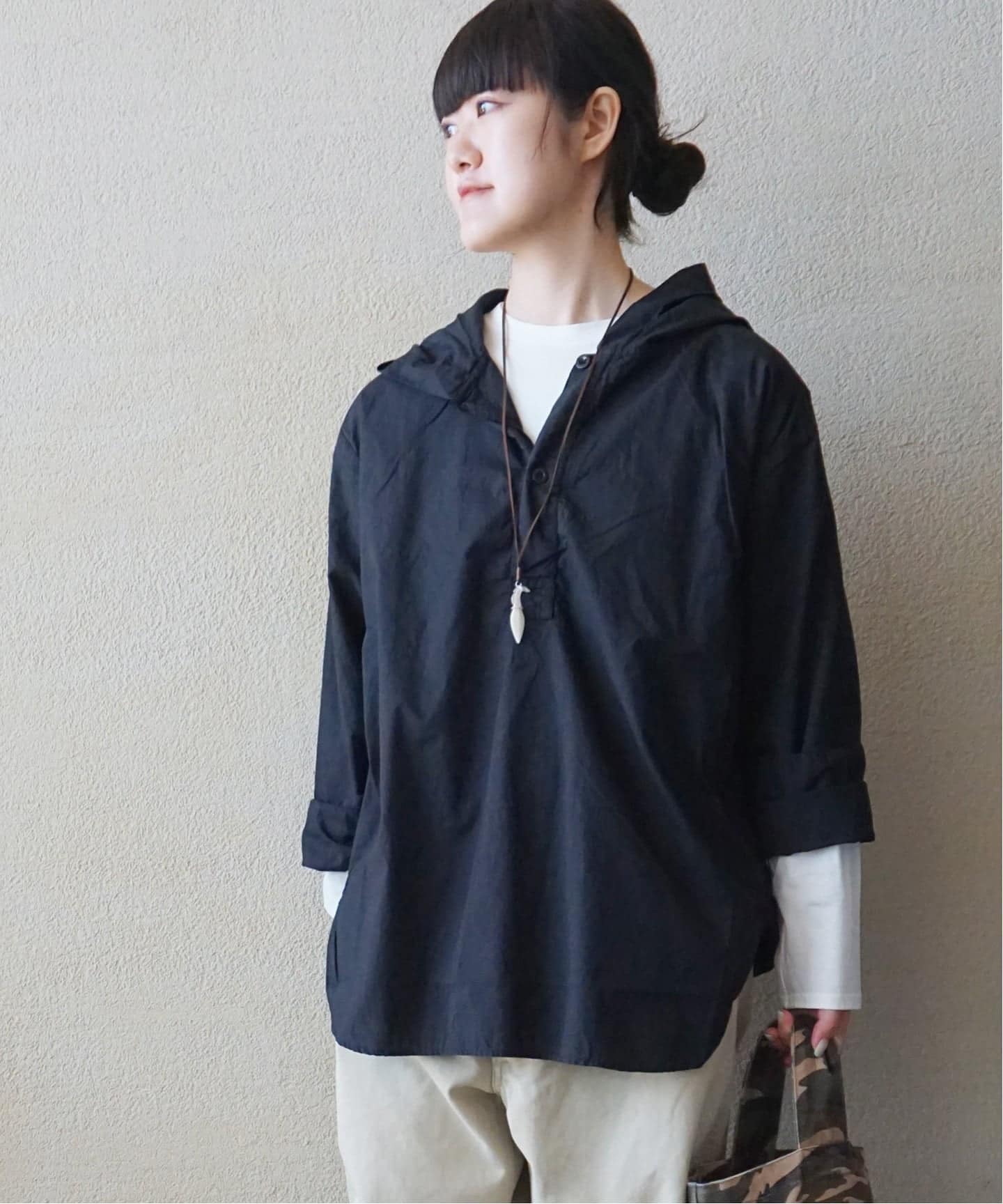 HTS】 COTTON HOODED PULL（シャツ／ブラウス）｜journal standard