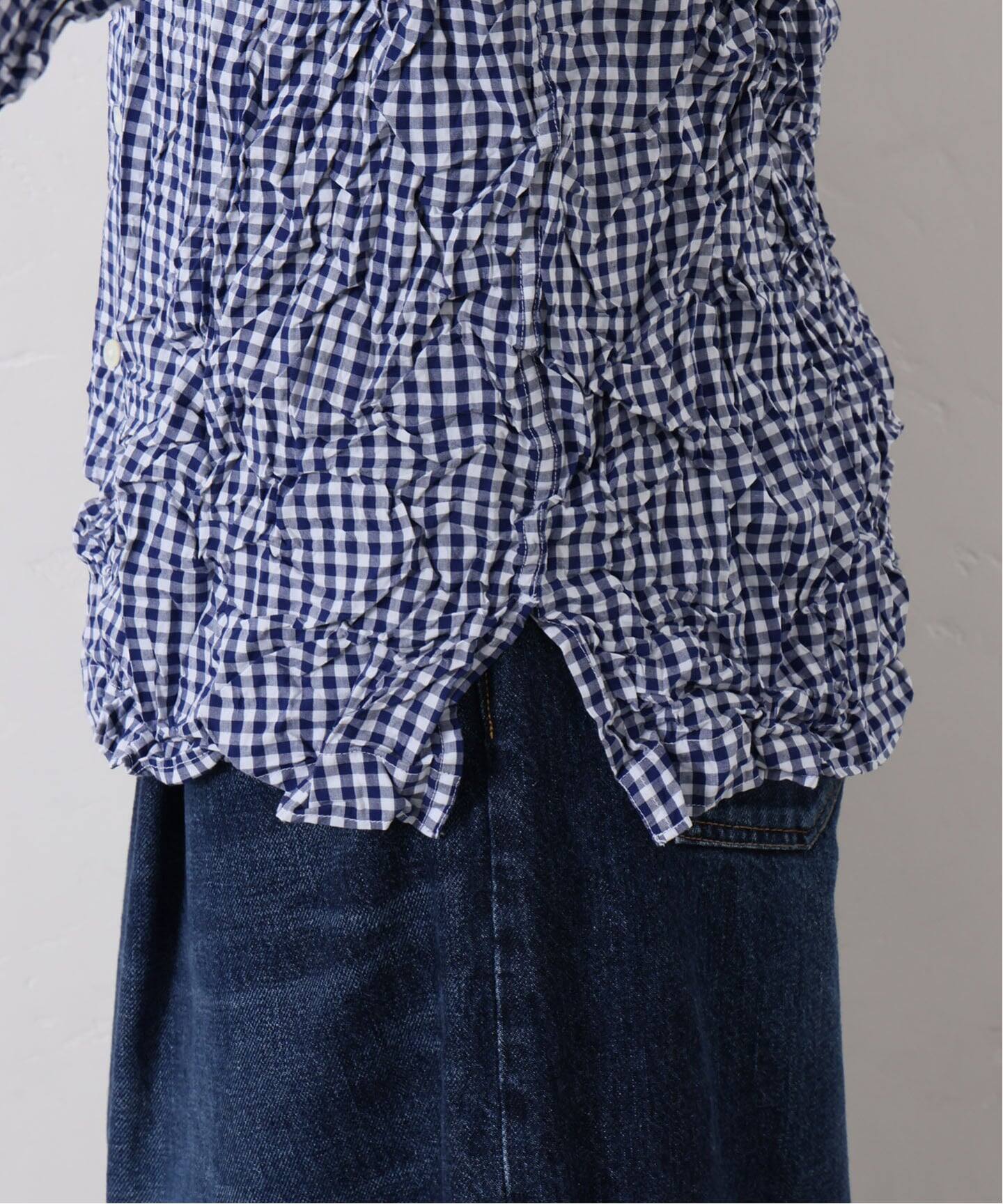 VAS-Y LENTEMENT】GINGHAM CHECK SHIRTSGINGHAM CHECK SHIRTS（シャツ 
