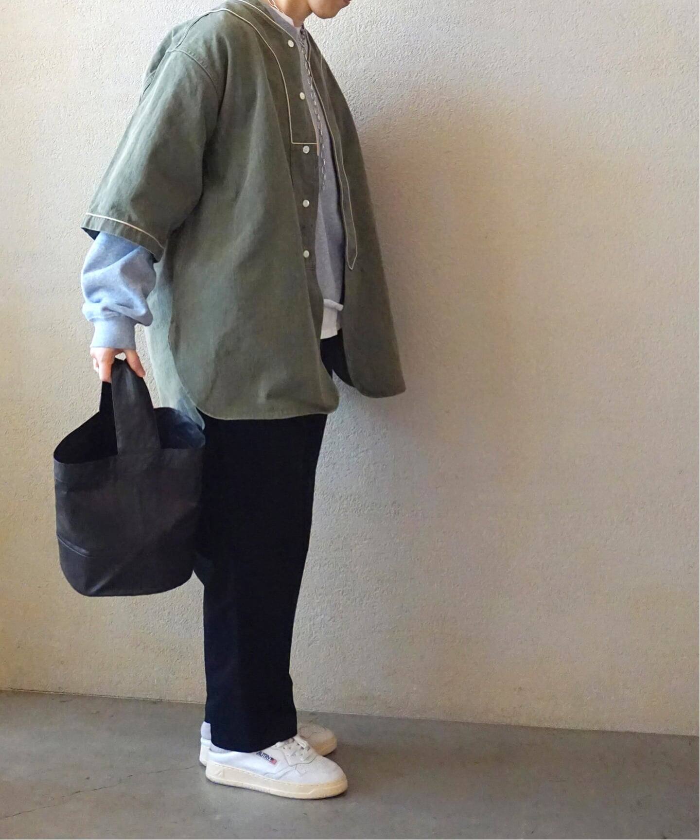 hari ベースボールシャツ HARi 】for luxe BASEBALL SHIRT（シャツ／ブラウス）｜journal