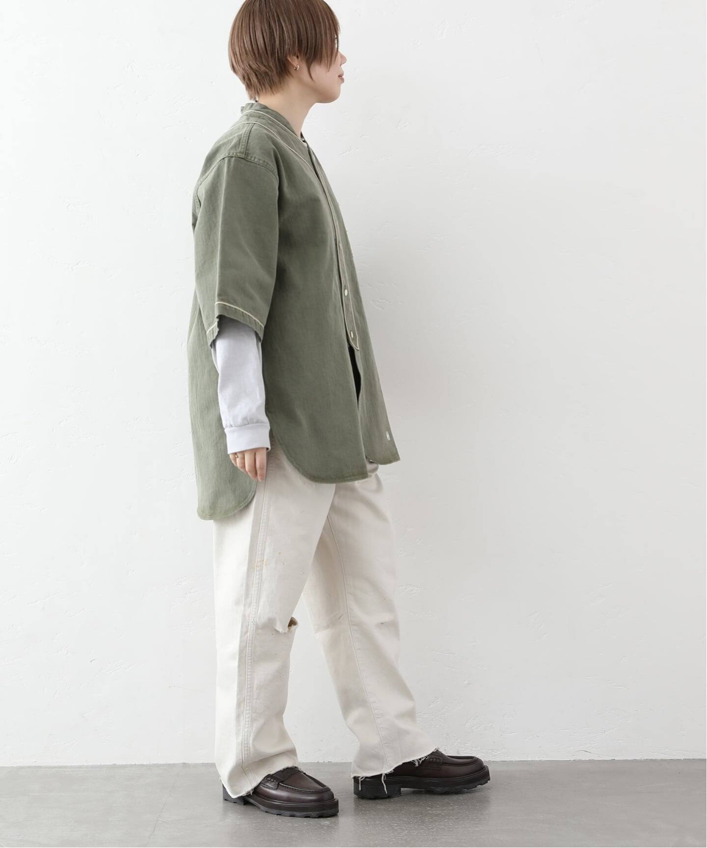 hari ベースボールシャツ HARi 】for luxe BASEBALL SHIRT（シャツ／ブラウス）｜journal