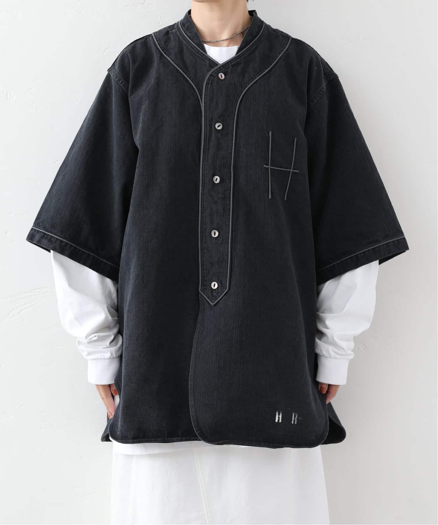 hari ベースボールシャツ HARi 】for luxe BASEBALL SHIRT（シャツ／ブラウス）｜journal