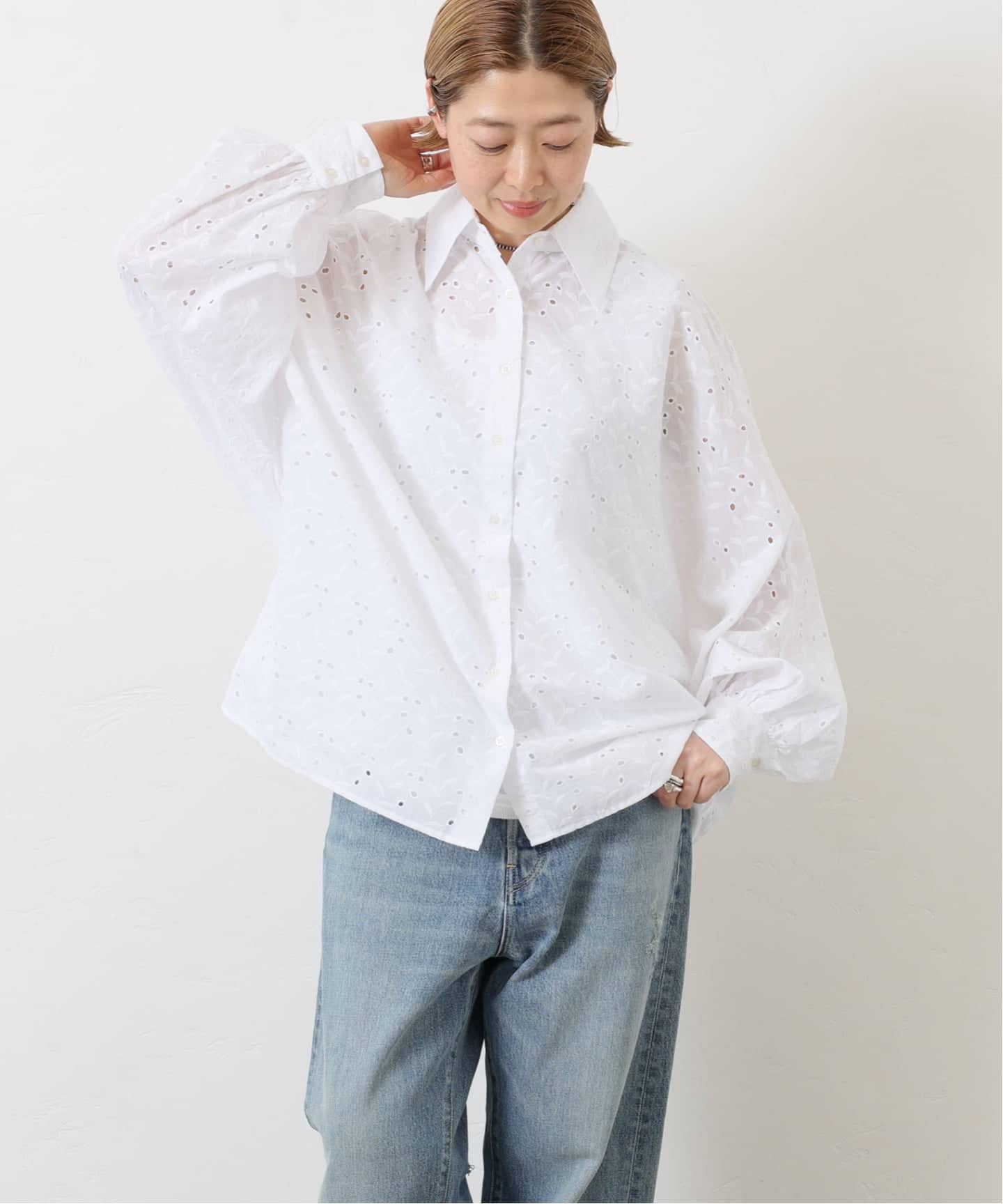 SoSUE】 SHIRT ANTONIA LACE（シャツ／ブラウス）｜journal standard
