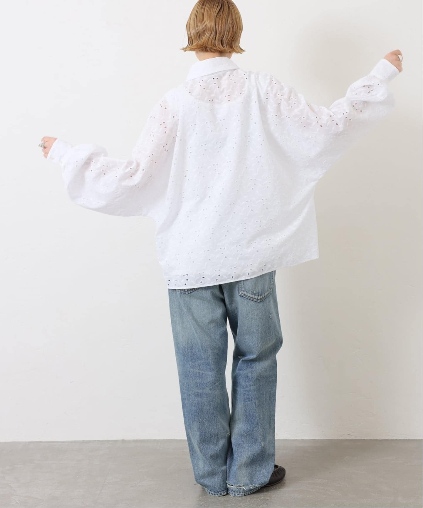 予約》【SoSUE】 SHIRT ANTONIA LACE（シャツ／ブラウス）｜journal