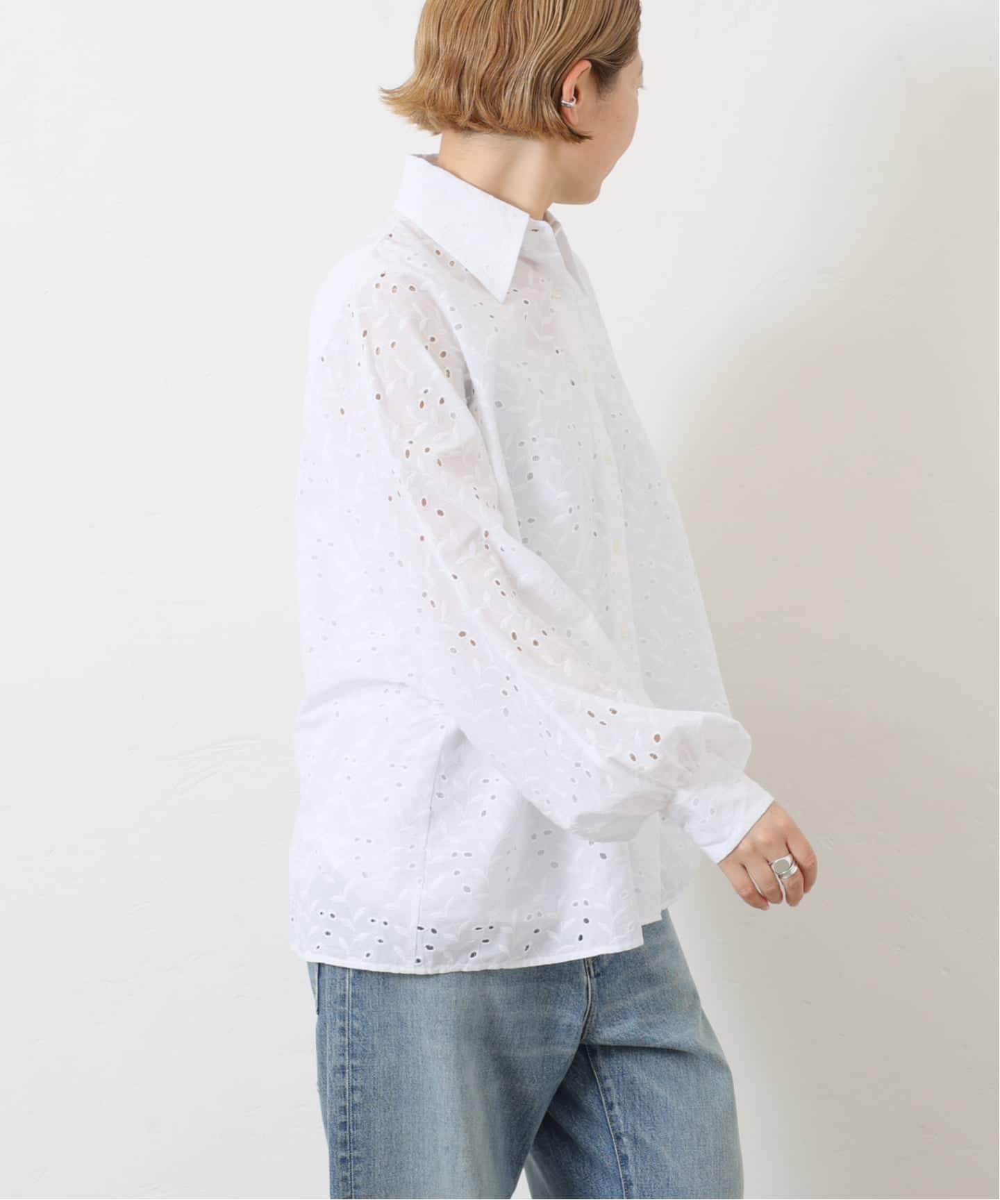 予約》【SoSUE】 SHIRT ANTONIA LACE（シャツ／ブラウス）｜journal