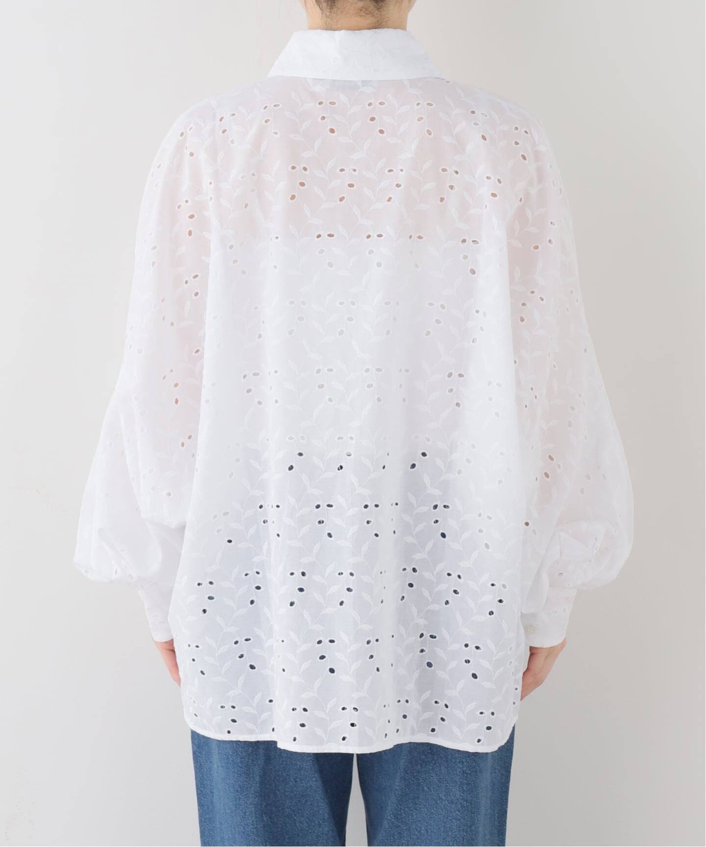 専用【SoSUE】ANTONIA LACE カラー ホワイト 予約》【SoSUE】 SHIRT ANTONIA LACE（シャツ／ブラウス）｜journal