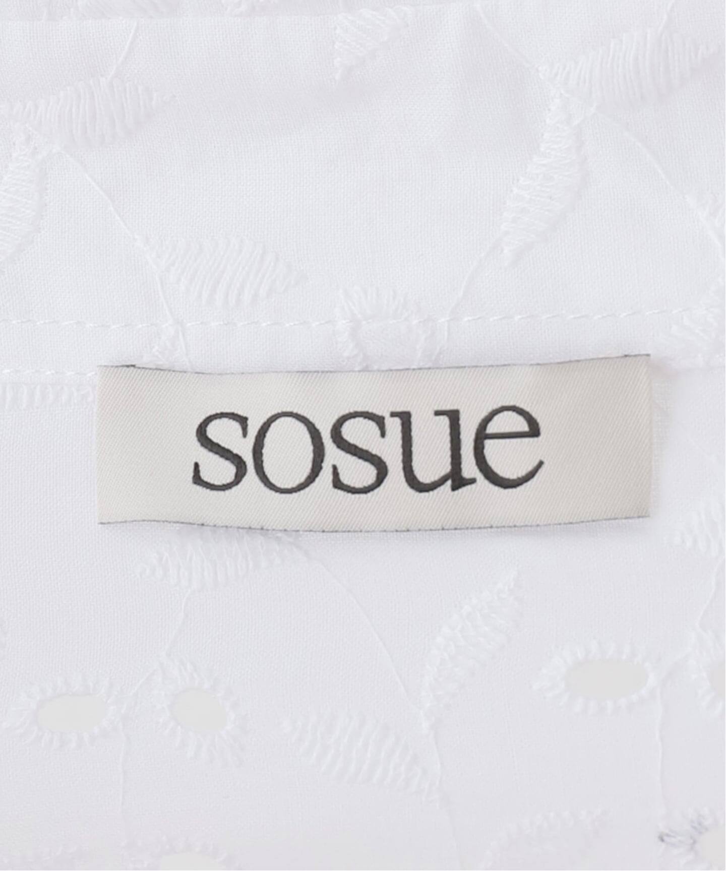 予約》【SoSUE】 SHIRT ANTONIA LACE（シャツ／ブラウス）｜journal