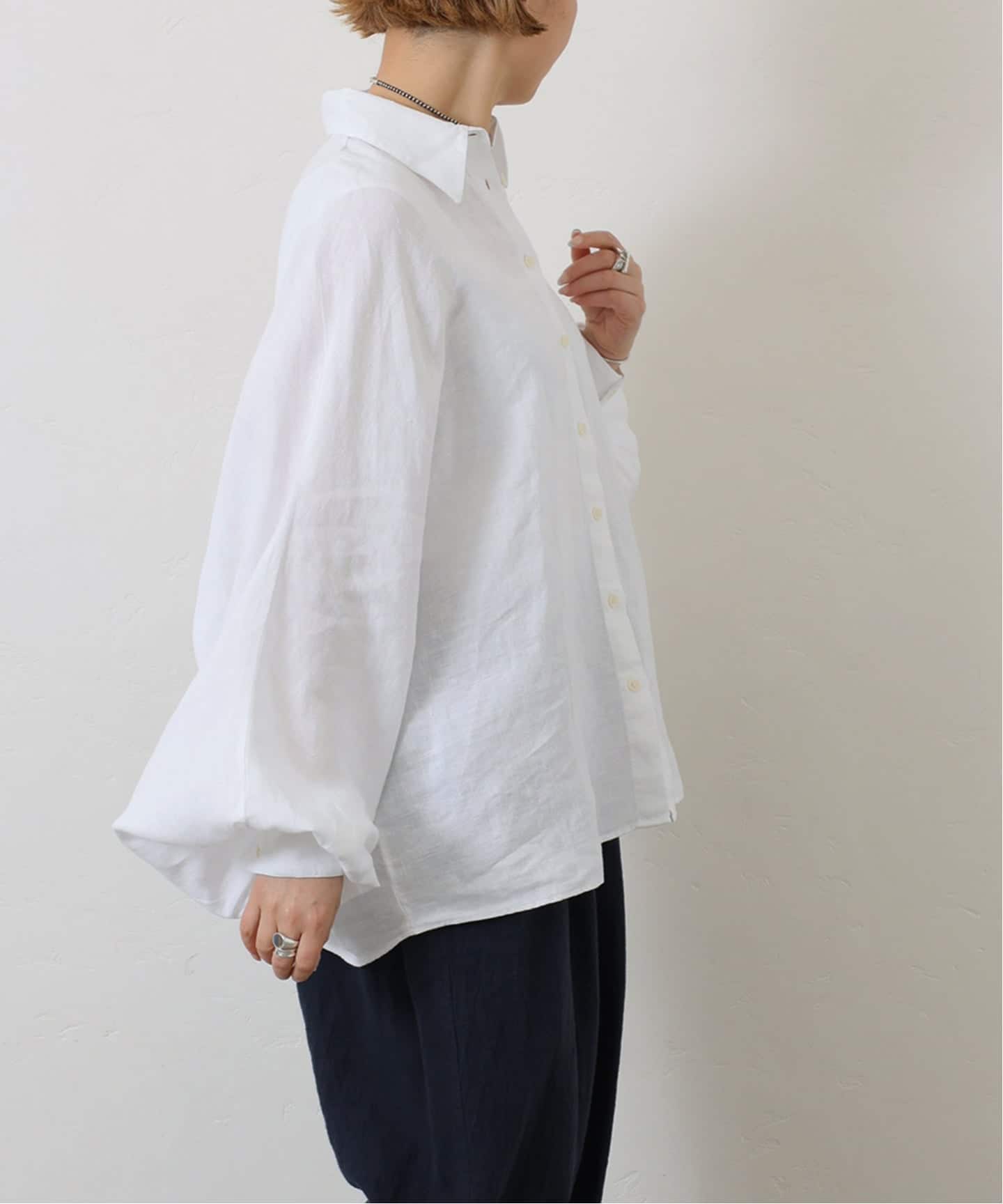 ジャーナルスタンダードラックス　SoSUE  ANTONIO LEO 予約》【SoSUE】SHIRT ANTONIA LINEN（シャツ／ブラウス）｜journal