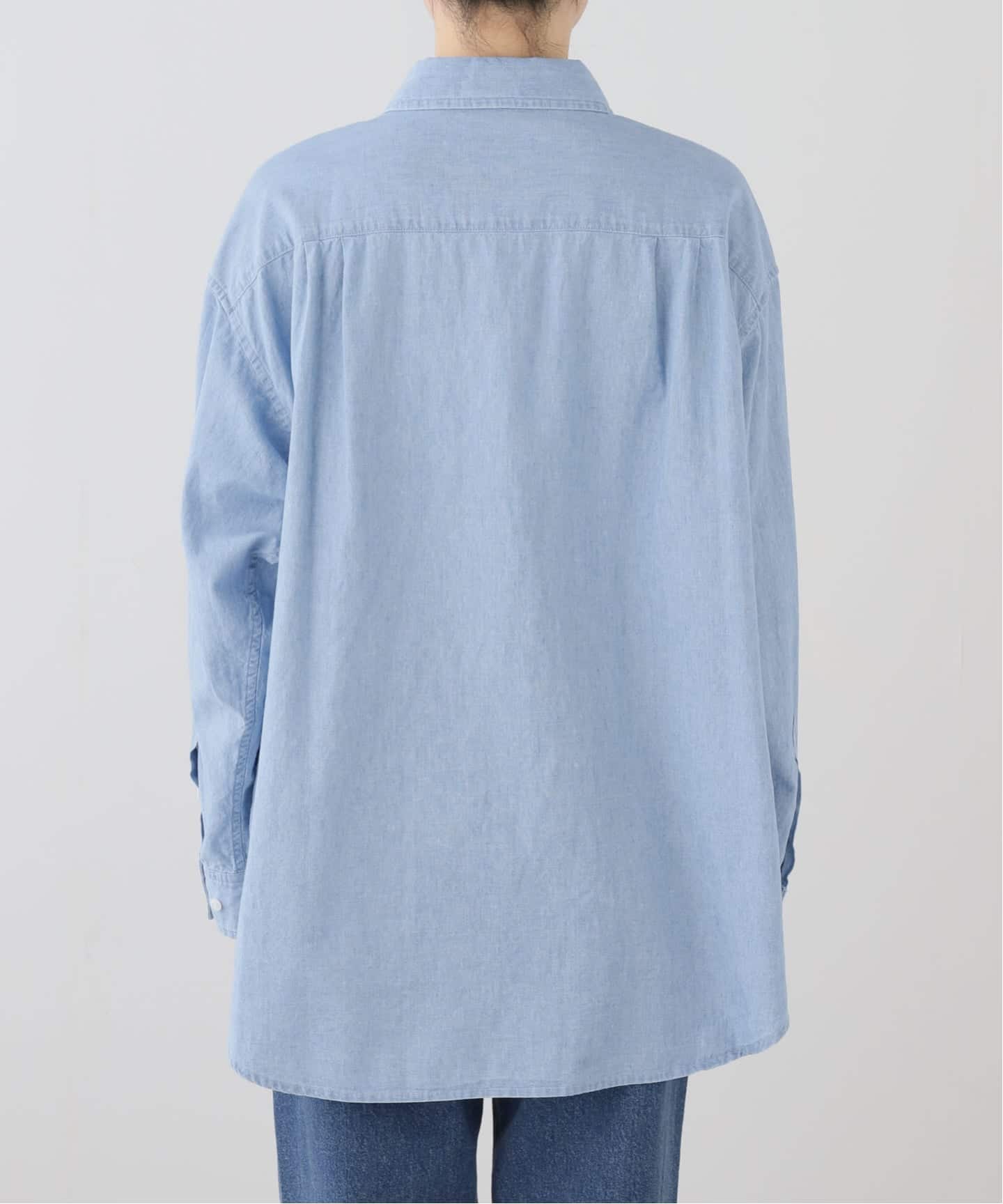 TOUJOURS】 FCHAMBRAY Double Pocket Field S（シャツ／ブラウス