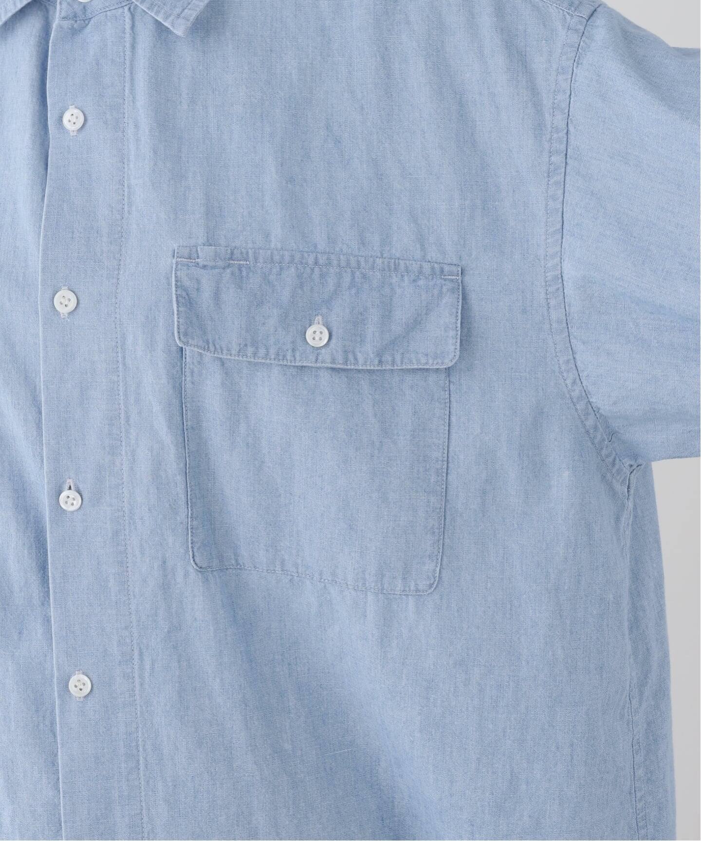 TOUJOURS】 FCHAMBRAY Double Pocket Field S（シャツ／ブラウス