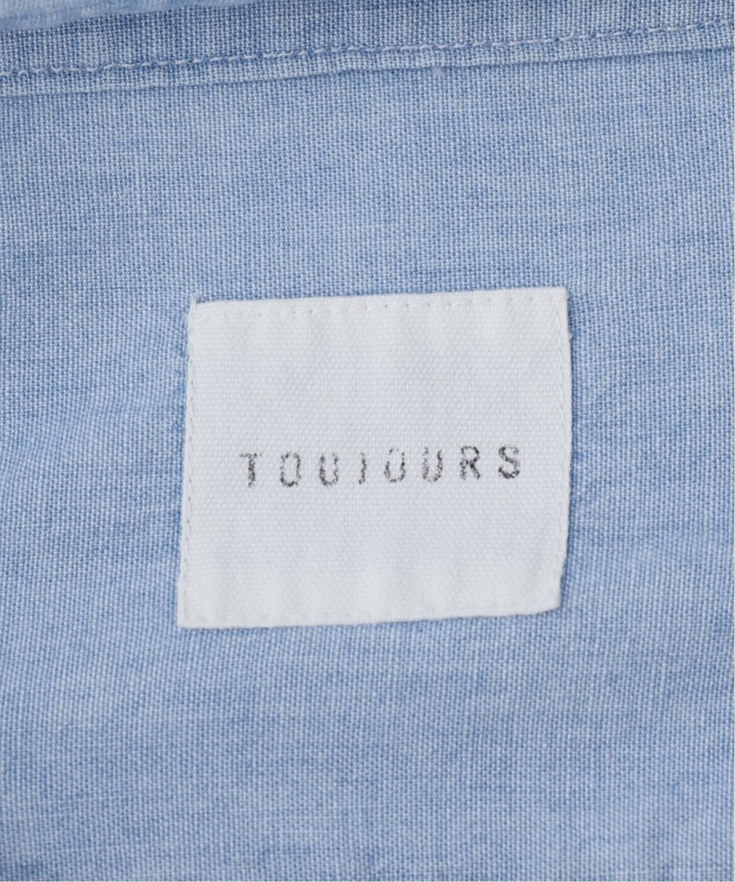 TOUJOURS】 FCHAMBRAY Double Pocket Field S（シャツ／ブラウス