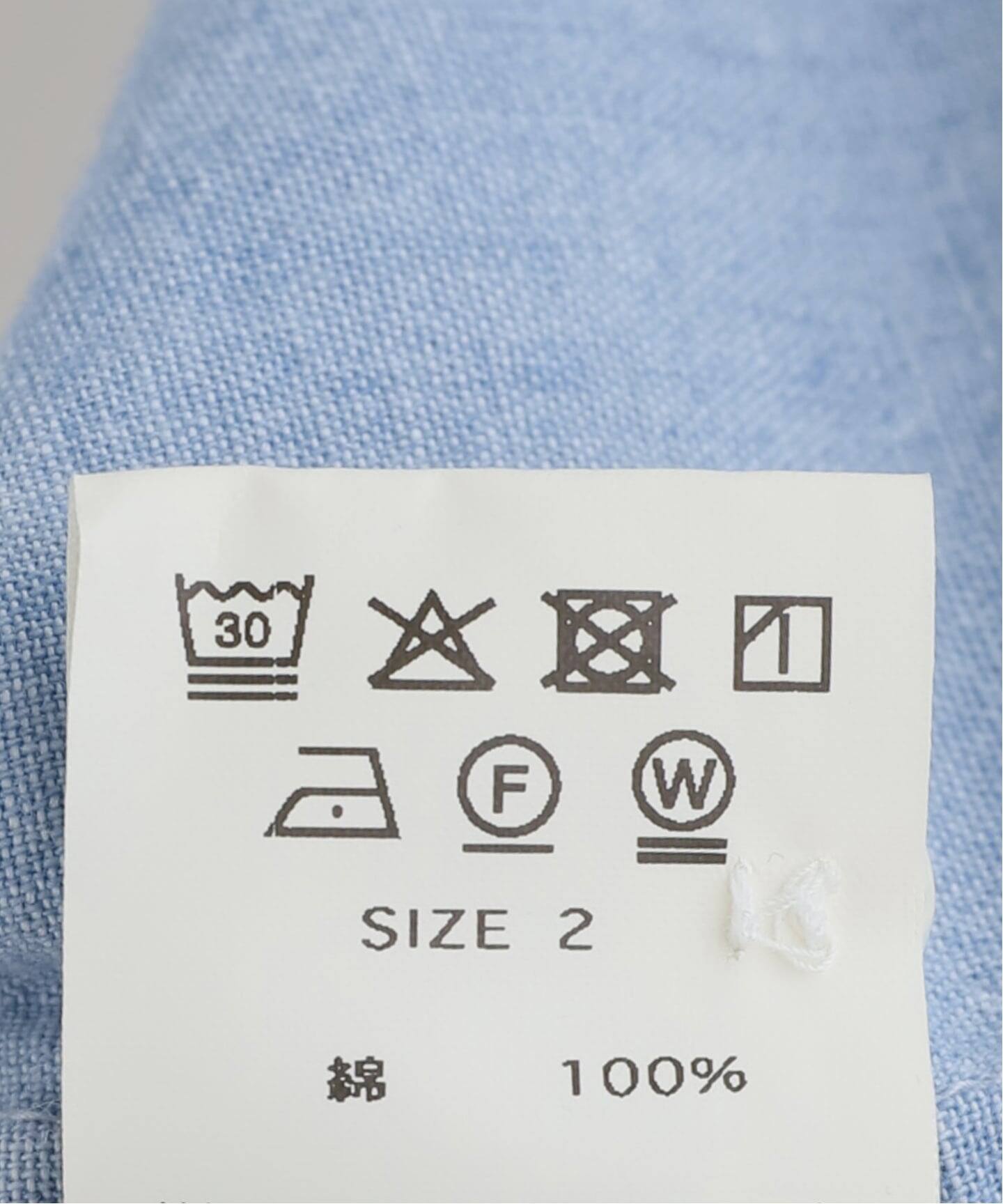 TOUJOURS】 FCHAMBRAY Double Pocket Field S（シャツ／ブラウス