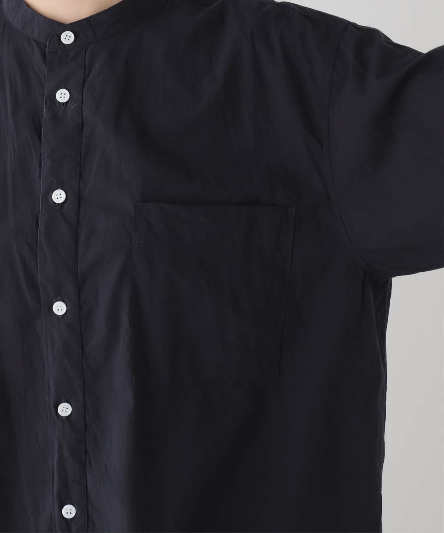 TOUJOURS】 FINE YARN COTTON Classic Band C（シャツ／ブラウス