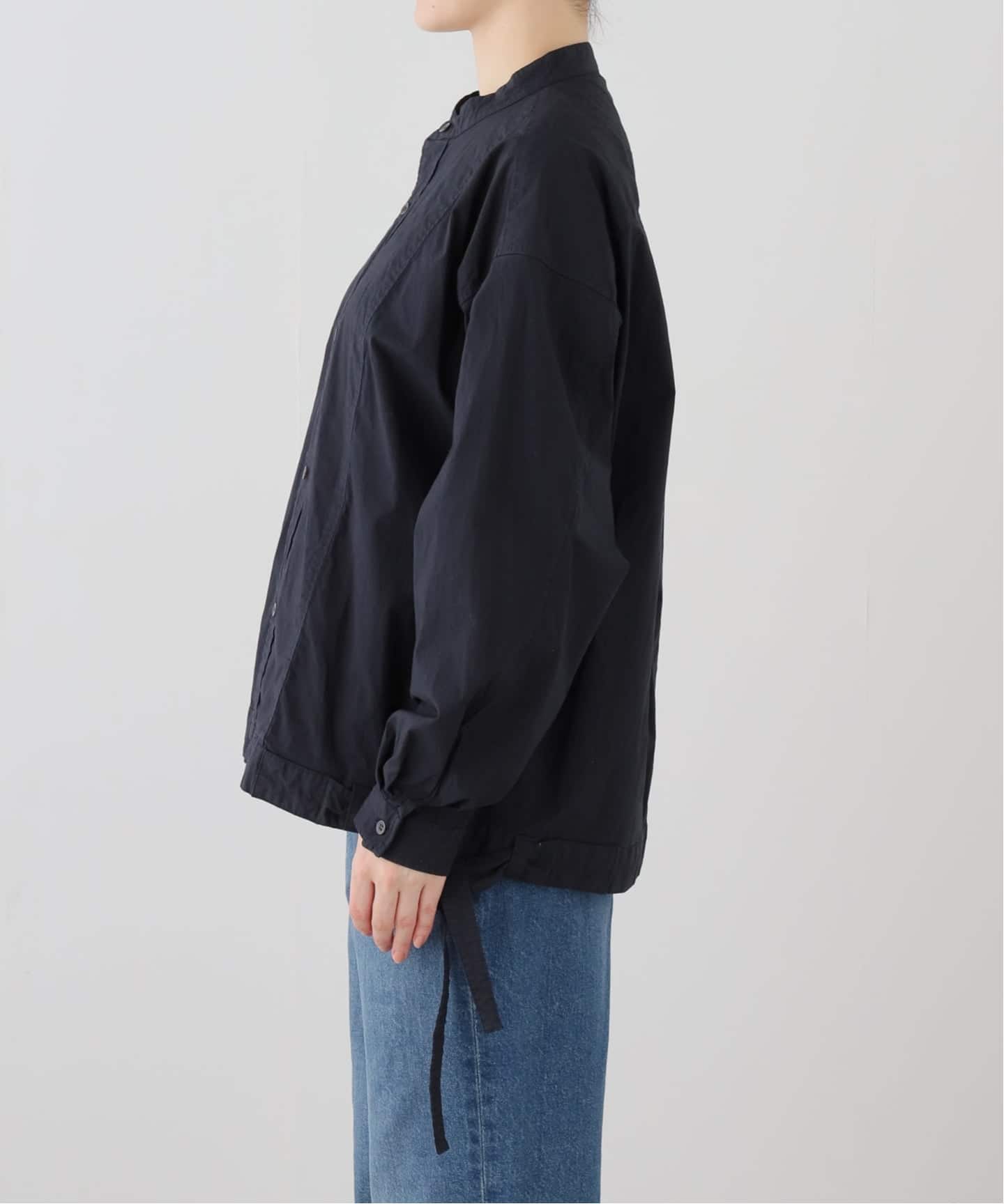 TOUJOURS 】Side String Blouson Shirt（シャツ／ブラウス）｜journal