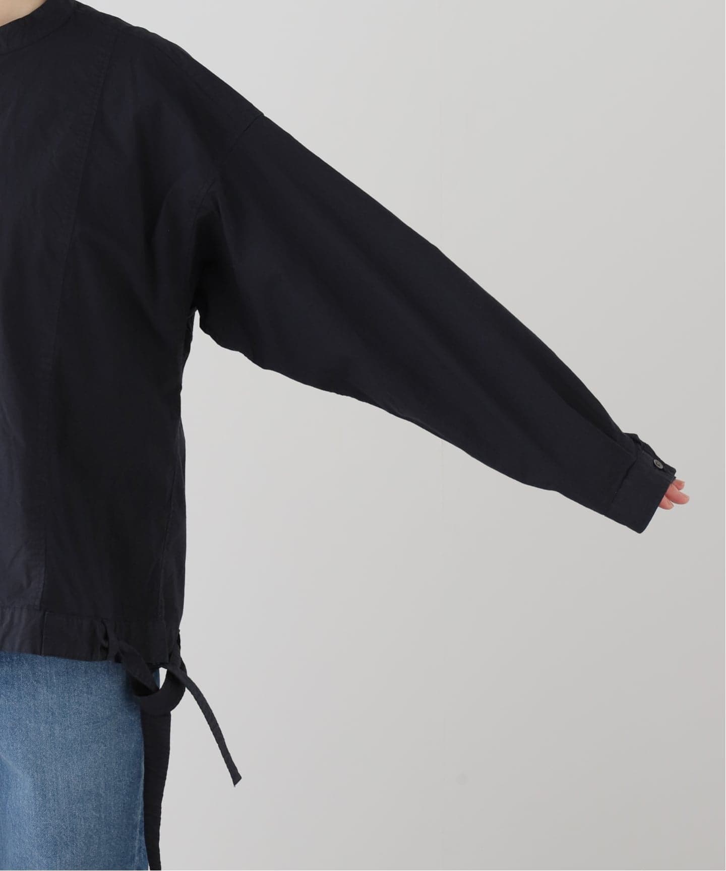 TOUJOURS 】Side String Blouson Shirt（シャツ／ブラウス）｜journal