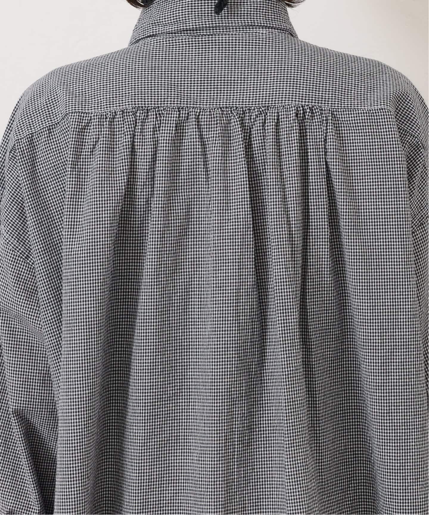 ARMEN】SEERSUCKER GINGHAM WORK SHIRT（シャツ／ブラウス）｜journal