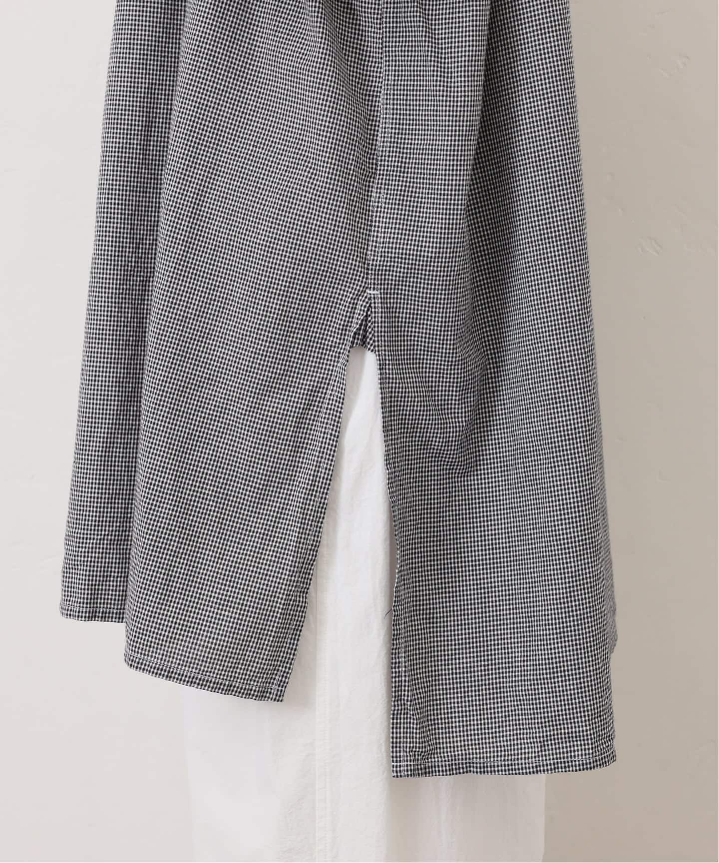 jsラックス ARMEN POPLINSKIPPER SHIRT ARMEN】SEERSUCKER GINGHAM WORK SHIRT（シャツ／ブラウス）｜journal