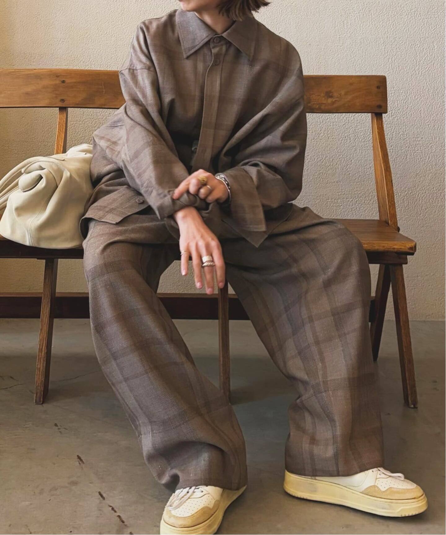 SEEALL】OVERSIZED COCOON SHIRT（シャツ／ブラウス）｜journal 